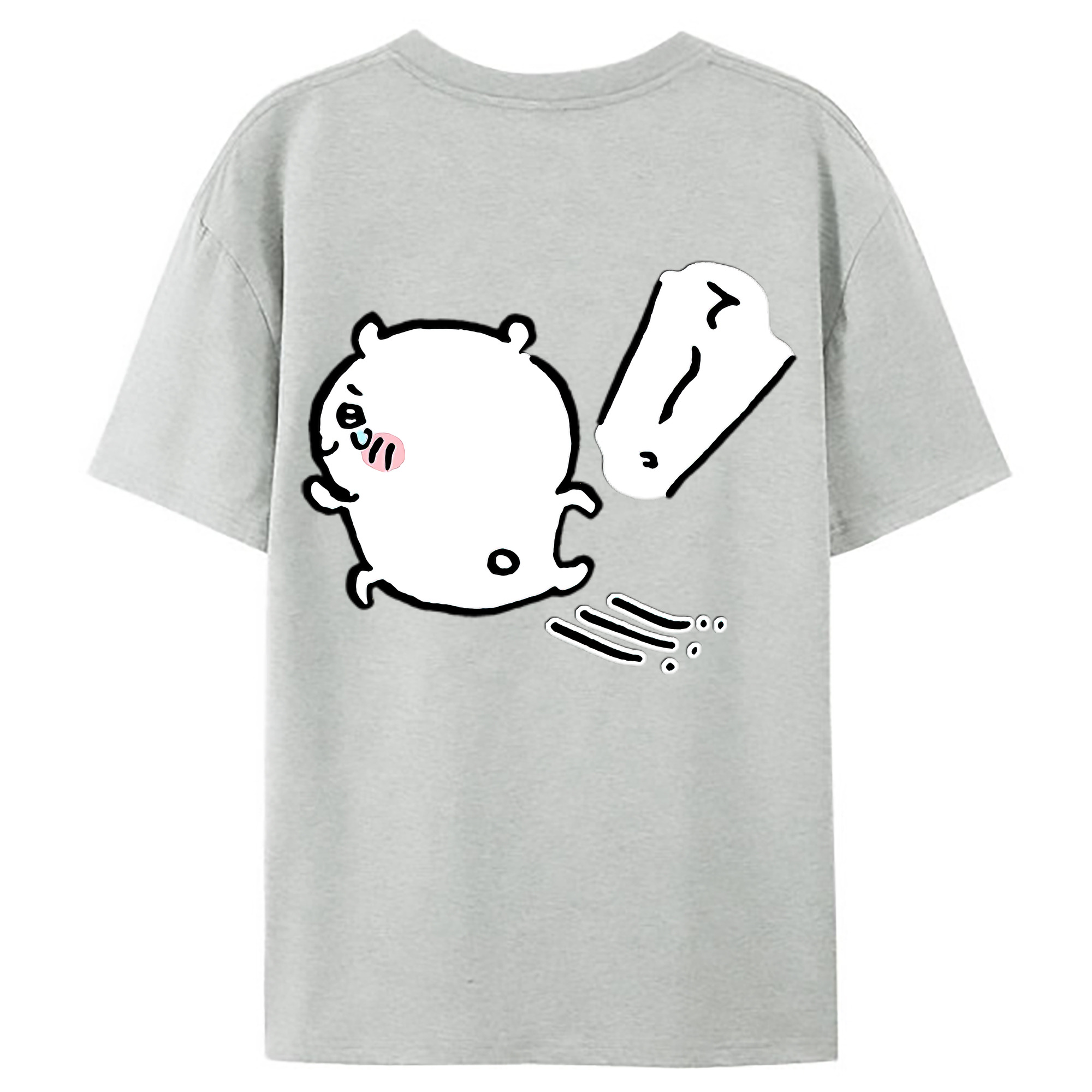 （画像用） ちいかわ ちいかわ Chii-kawa chiikawa レディース半袖Tシャツ(バックプリント)