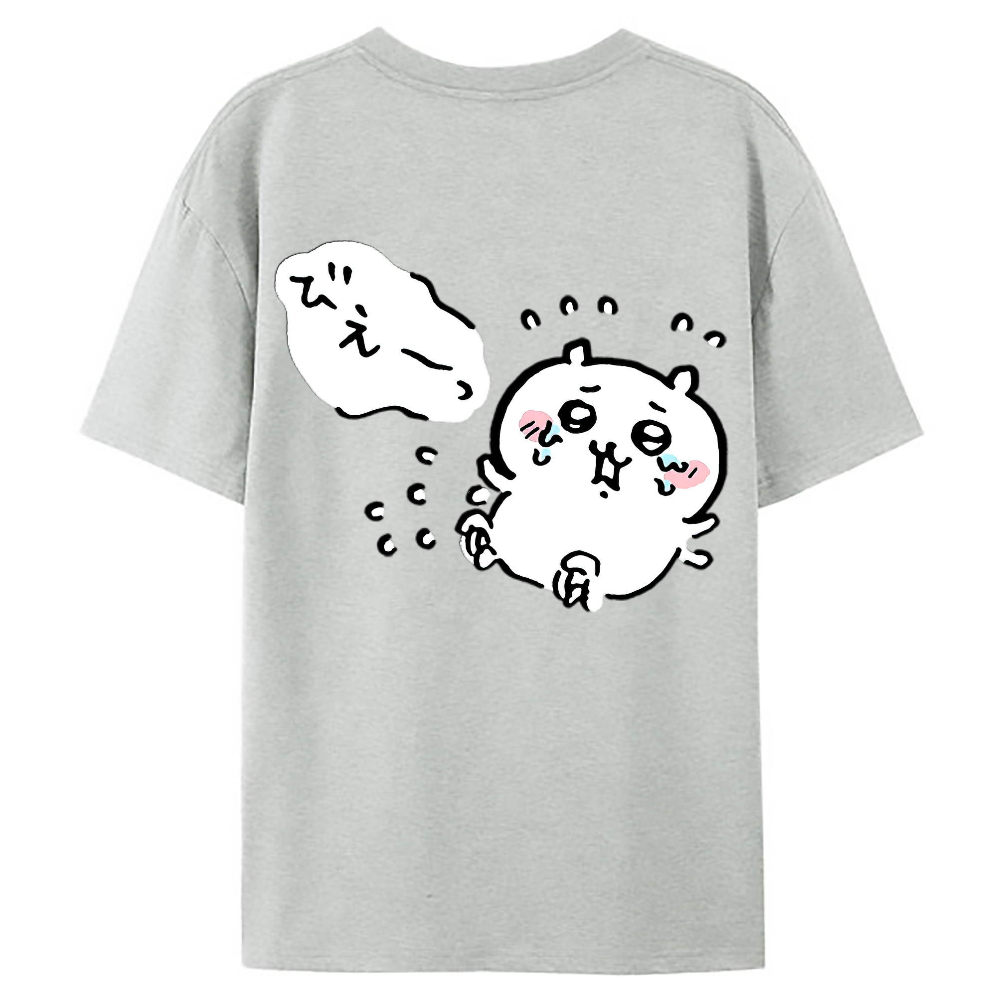 （画像用） ちいかわ ちいかわ Chii-kawa chiikawa レディース半袖Tシャツ(バックプリント)