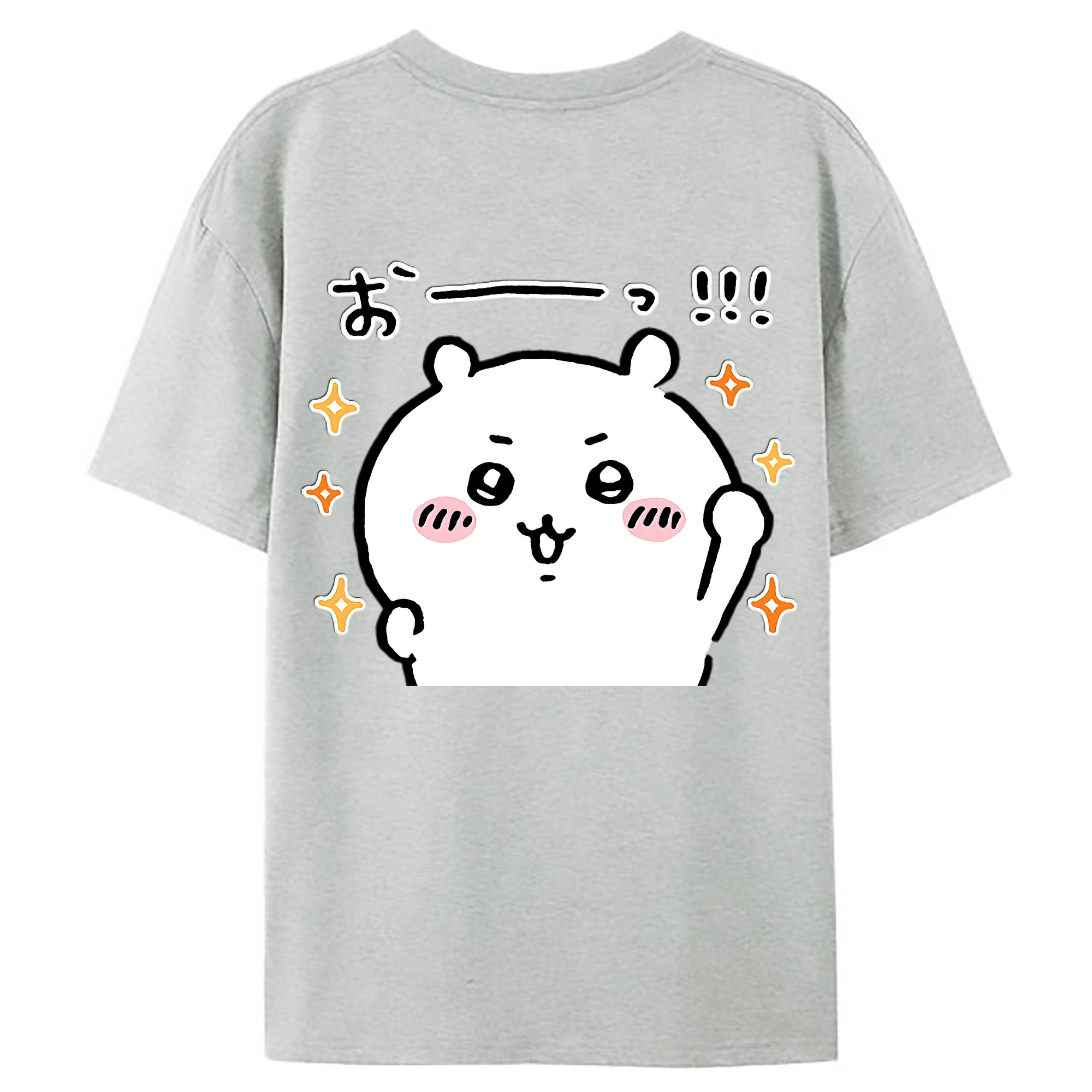 （画像用） ちいかわ ちいかわ Chii-kawa chiikawa レディース半袖Tシャツ(バックプリント)