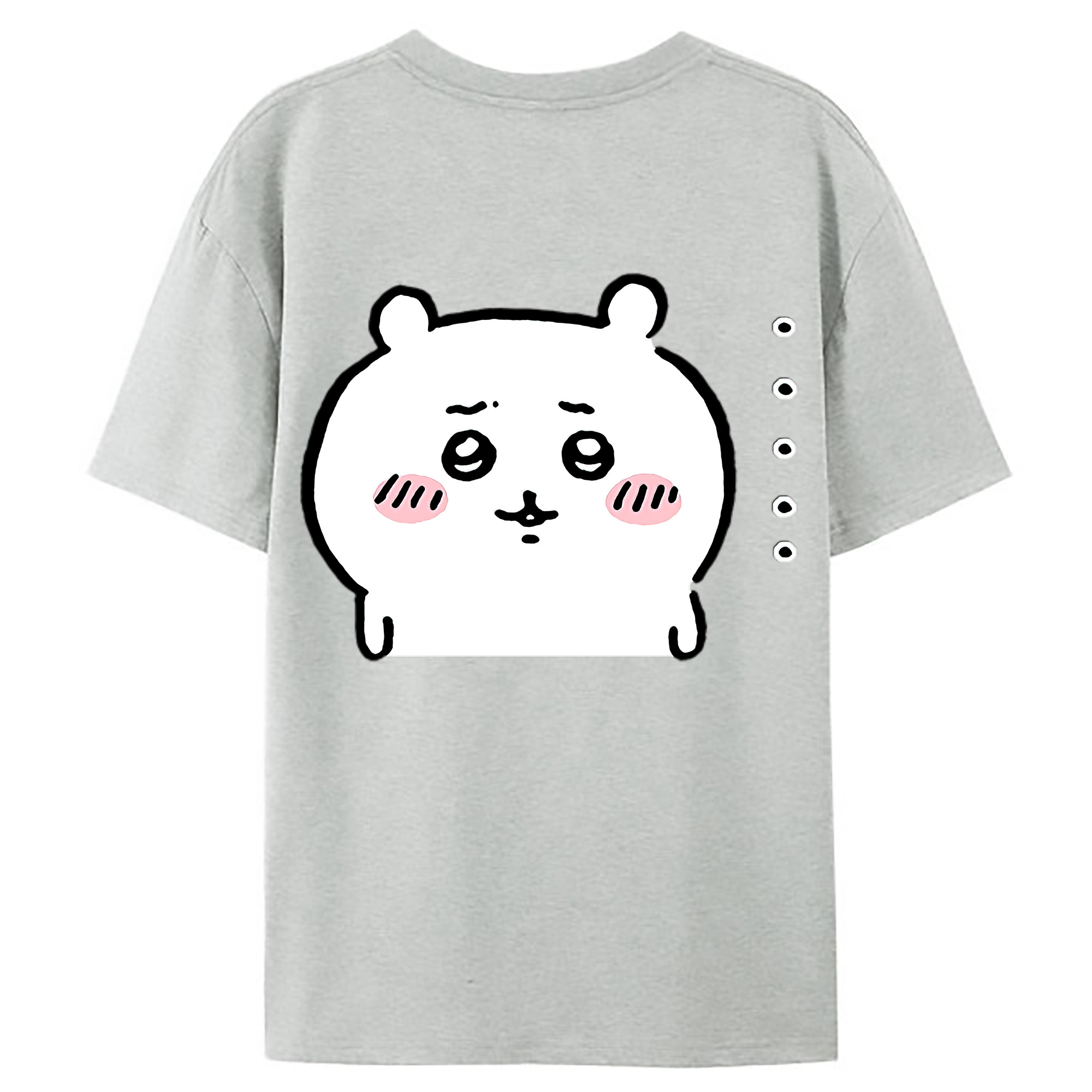 （画像用） ちいかわ ちいかわ Chii-kawa chiikawa レディース半袖Tシャツ(バックプリント)