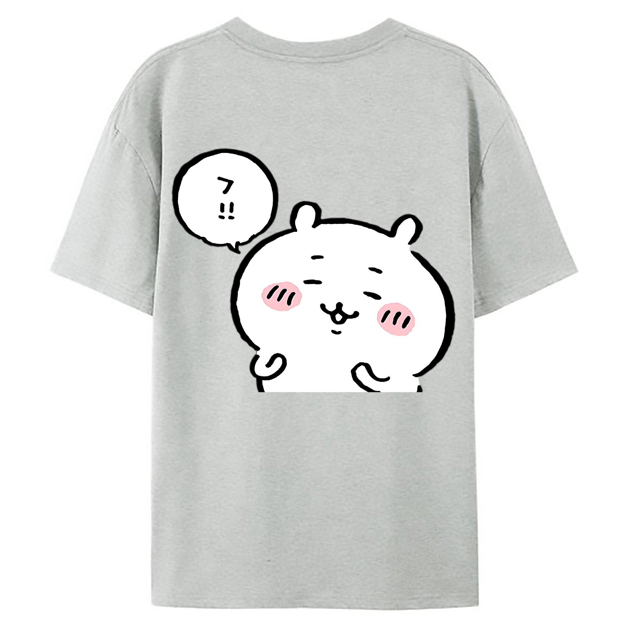 （画像用） ちいかわ ちいかわ Chii-kawa chiikawa レディース半袖Tシャツ(バックプリント)