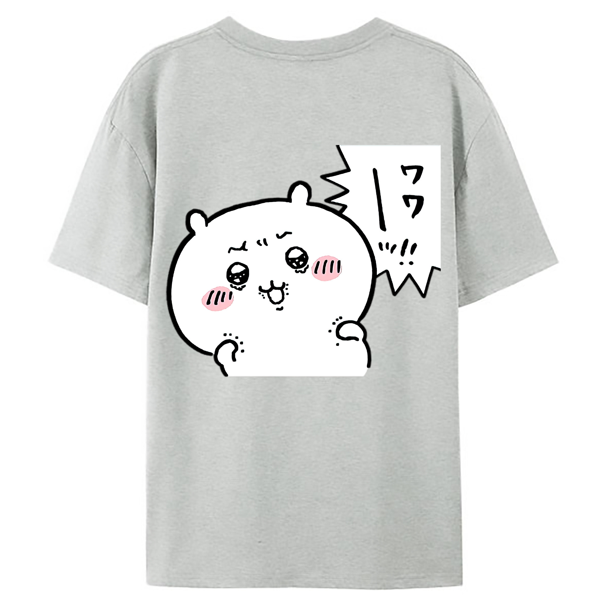 （画像用） ちいかわ ちいかわ Chii-kawa chiikawa レディース半袖Tシャツ(バックプリント)