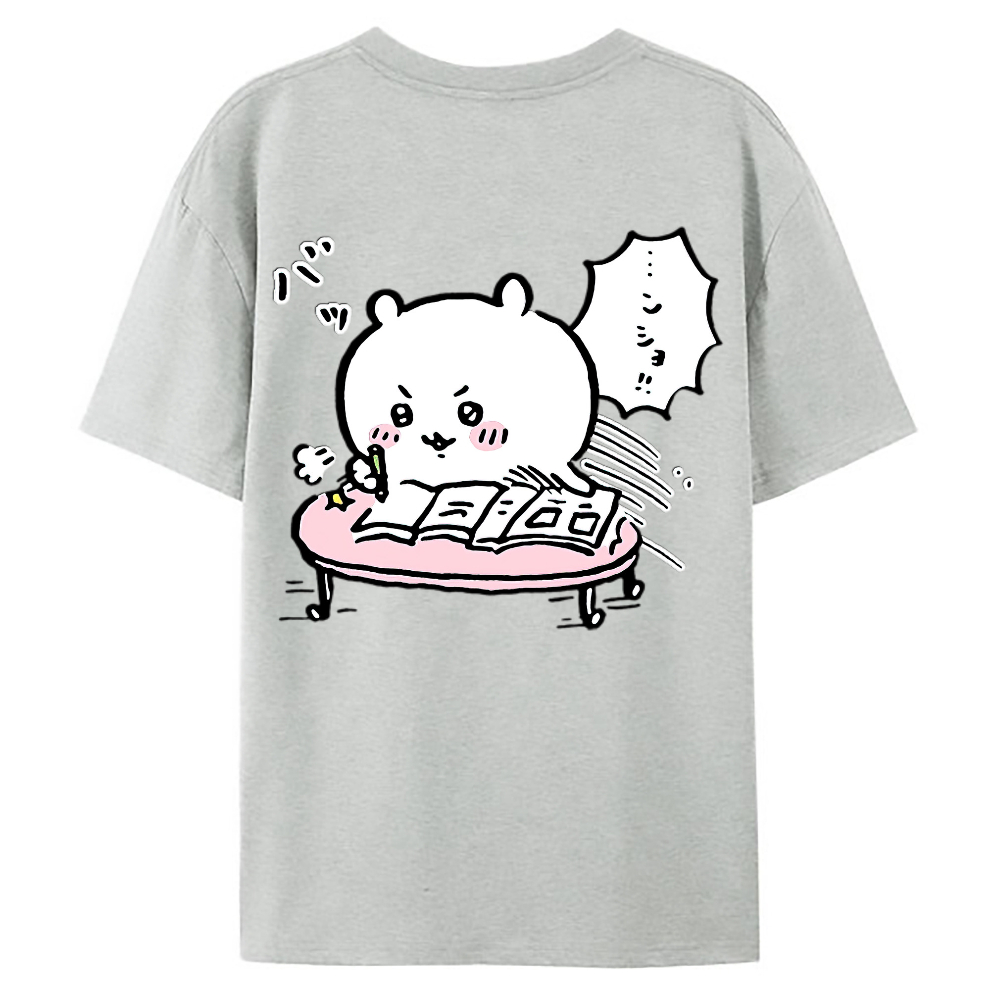 （画像用） ちいかわ ちいかわ Chii-kawa chiikawa レディース半袖Tシャツ(バックプリント)