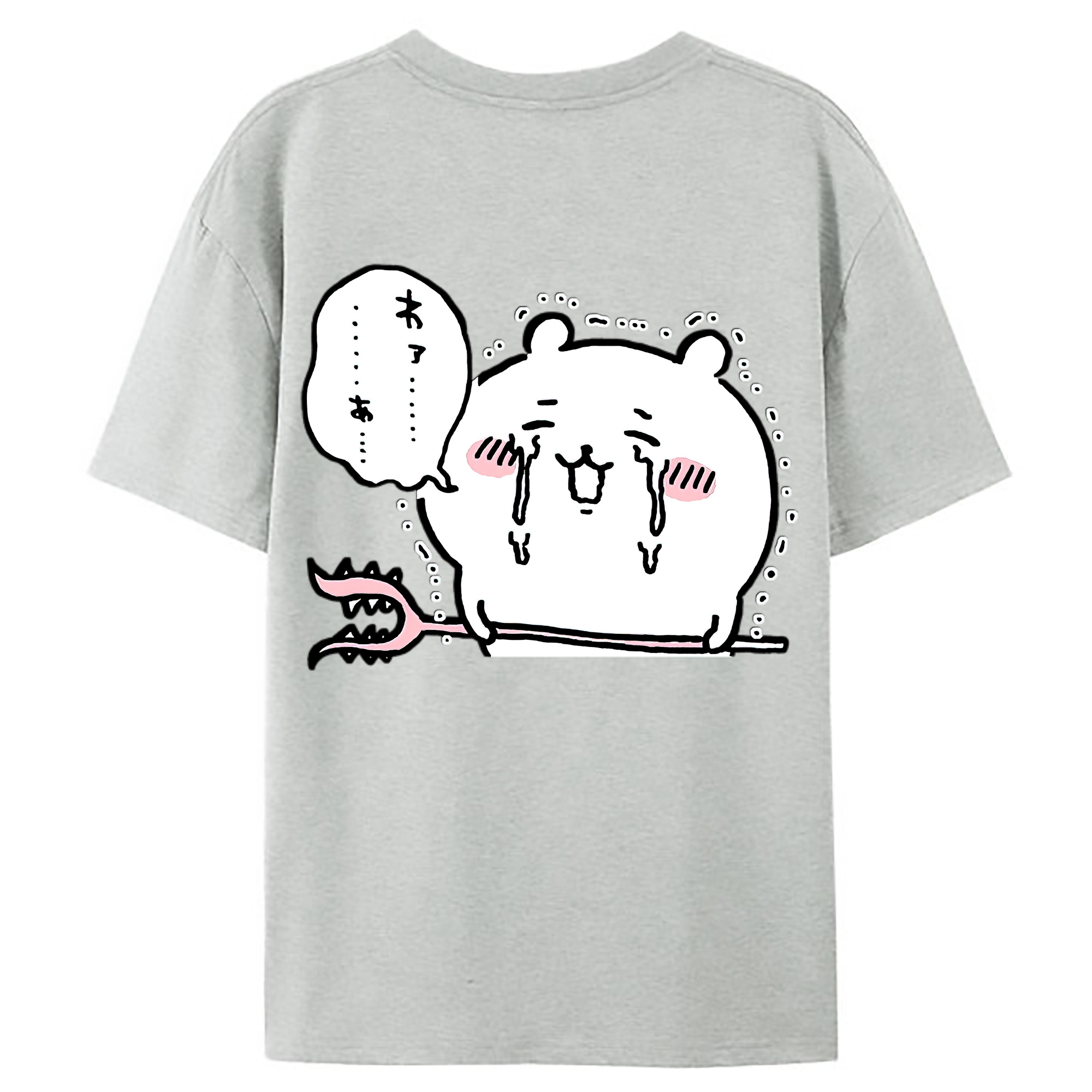 （画像用） ちいかわ ちいかわ Chii-kawa chiikawa レディース半袖Tシャツ(バックプリント)