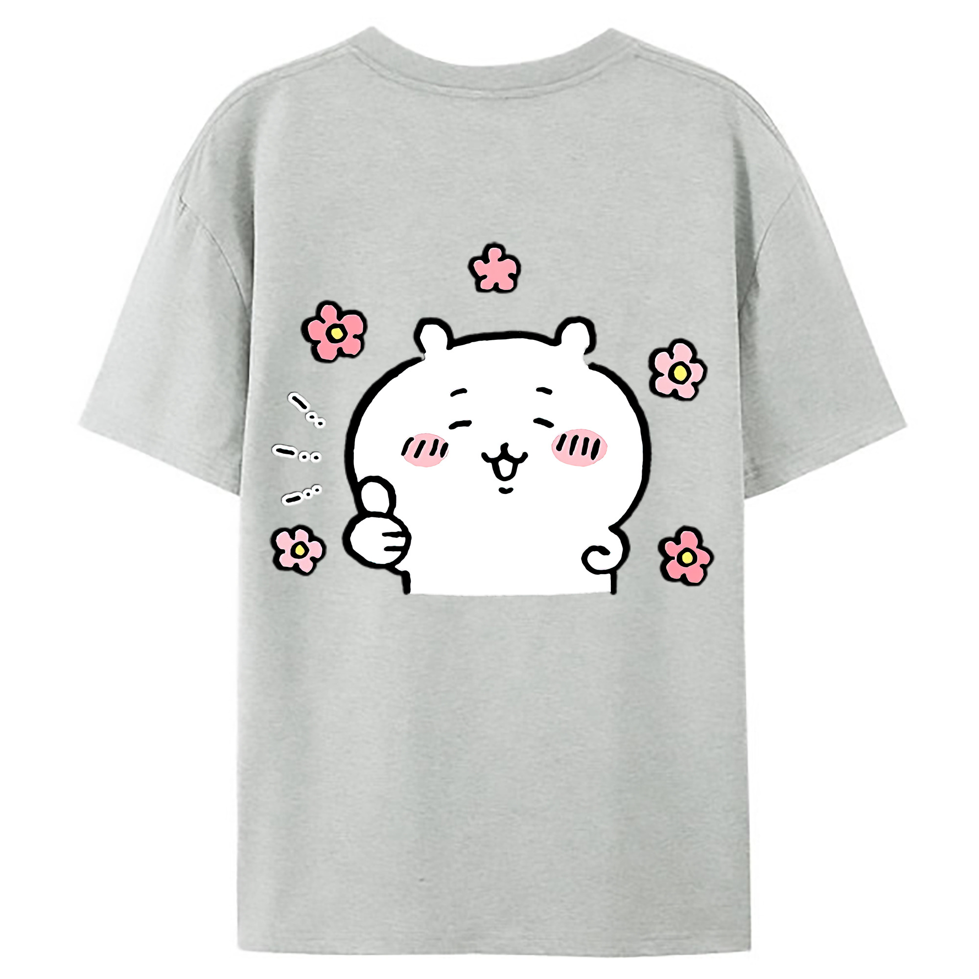 （画像用） ちいかわ ちいかわ Chii-kawa chiikawa レディース半袖Tシャツ(バックプリント)
