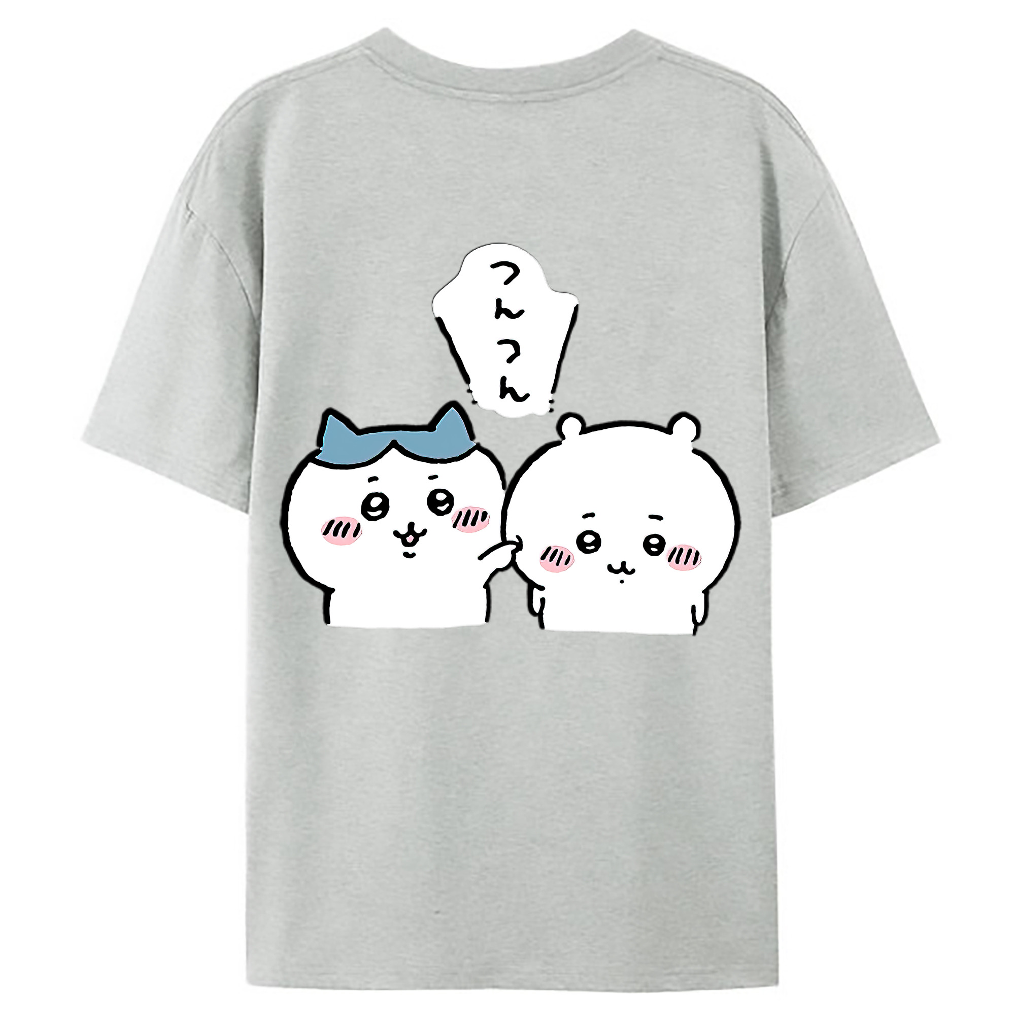 （画像用） ちいかわ ちいかわ Chii-kawa chiikawa レディース半袖Tシャツ(バックプリント)