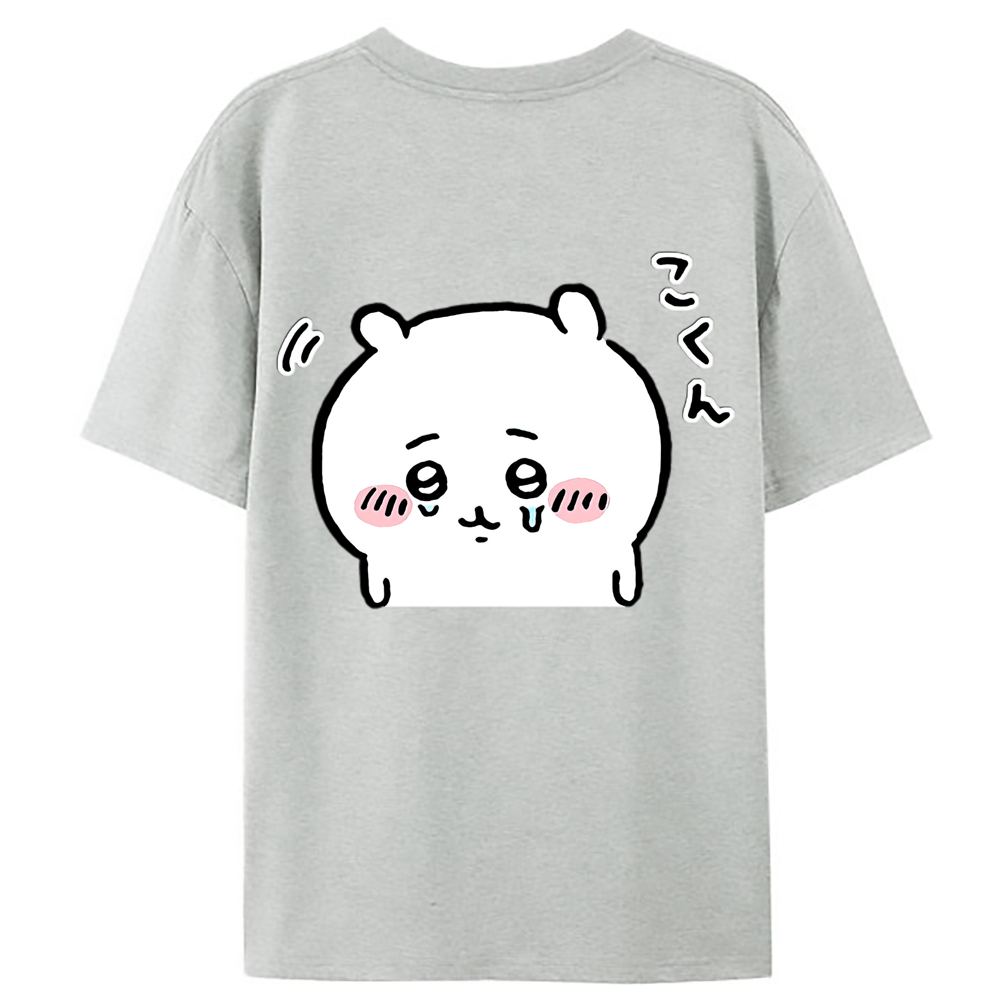（画像用） ちいかわ ちいかわ Chii-kawa chiikawa レディース半袖Tシャツ(バックプリント)
