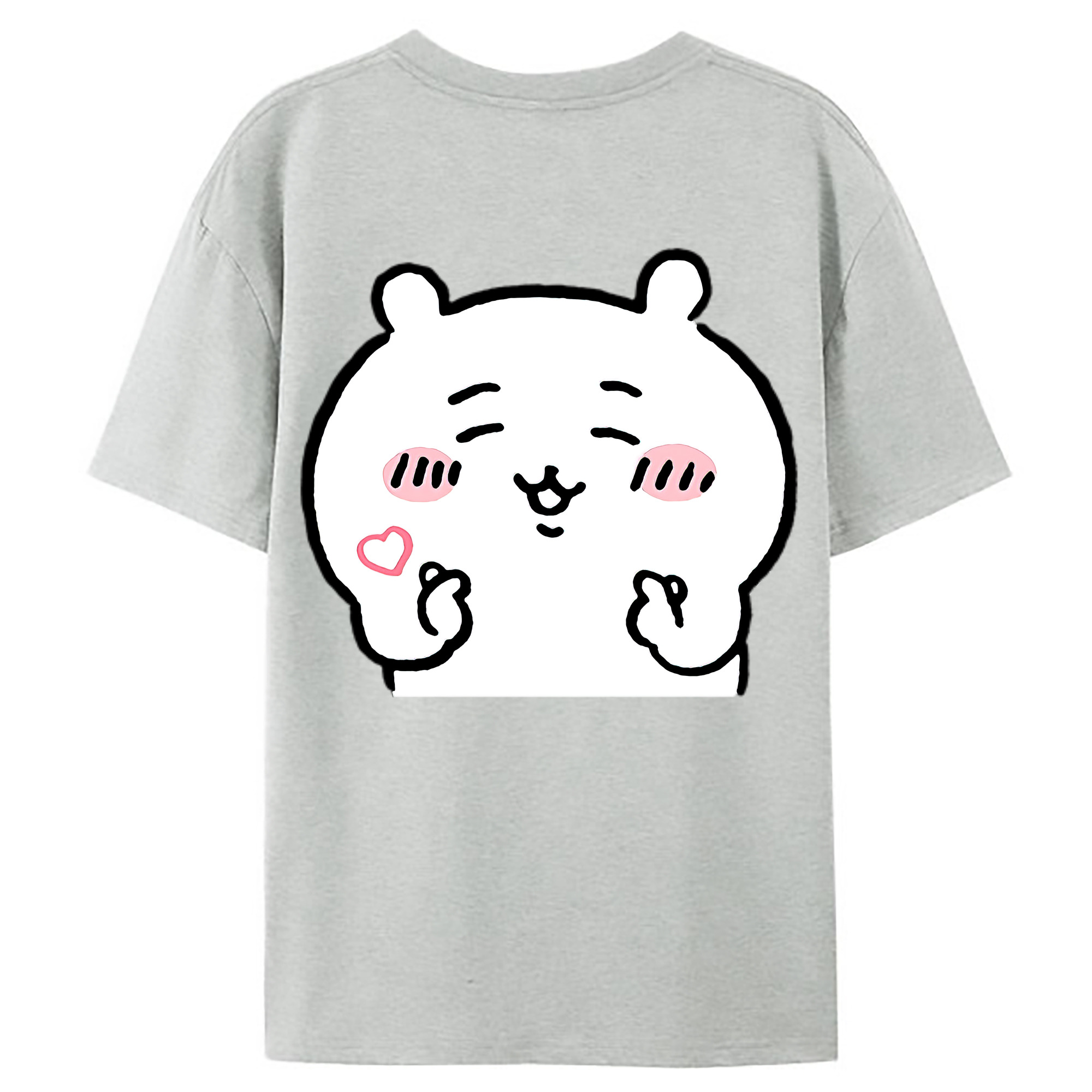 （画像用） ちいかわ ちいかわ Chii-kawa chiikawa レディース半袖Tシャツ(バックプリント)