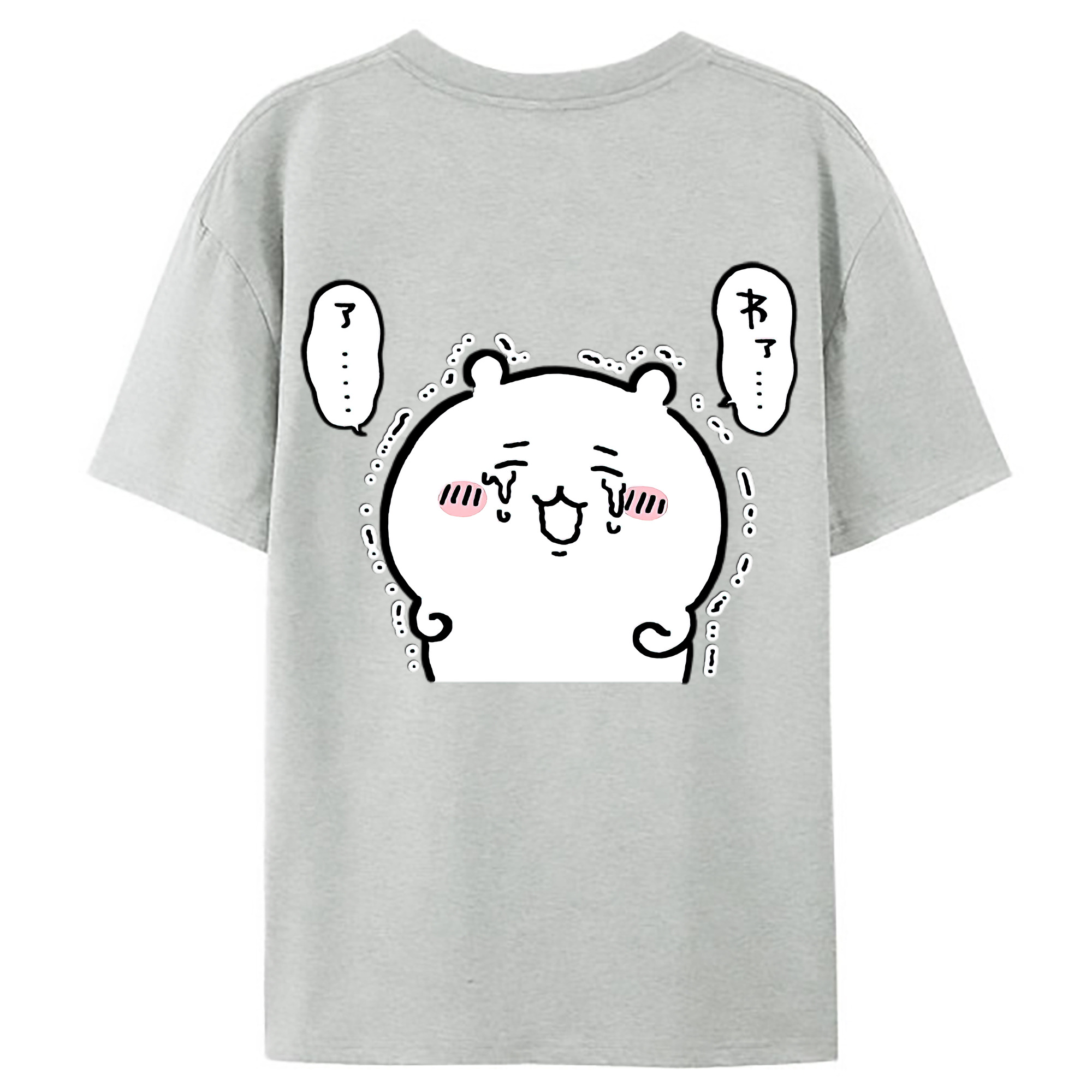 （画像用） ちいかわ ちいかわ Chii-kawa chiikawa レディース半袖Tシャツ(バックプリント)
