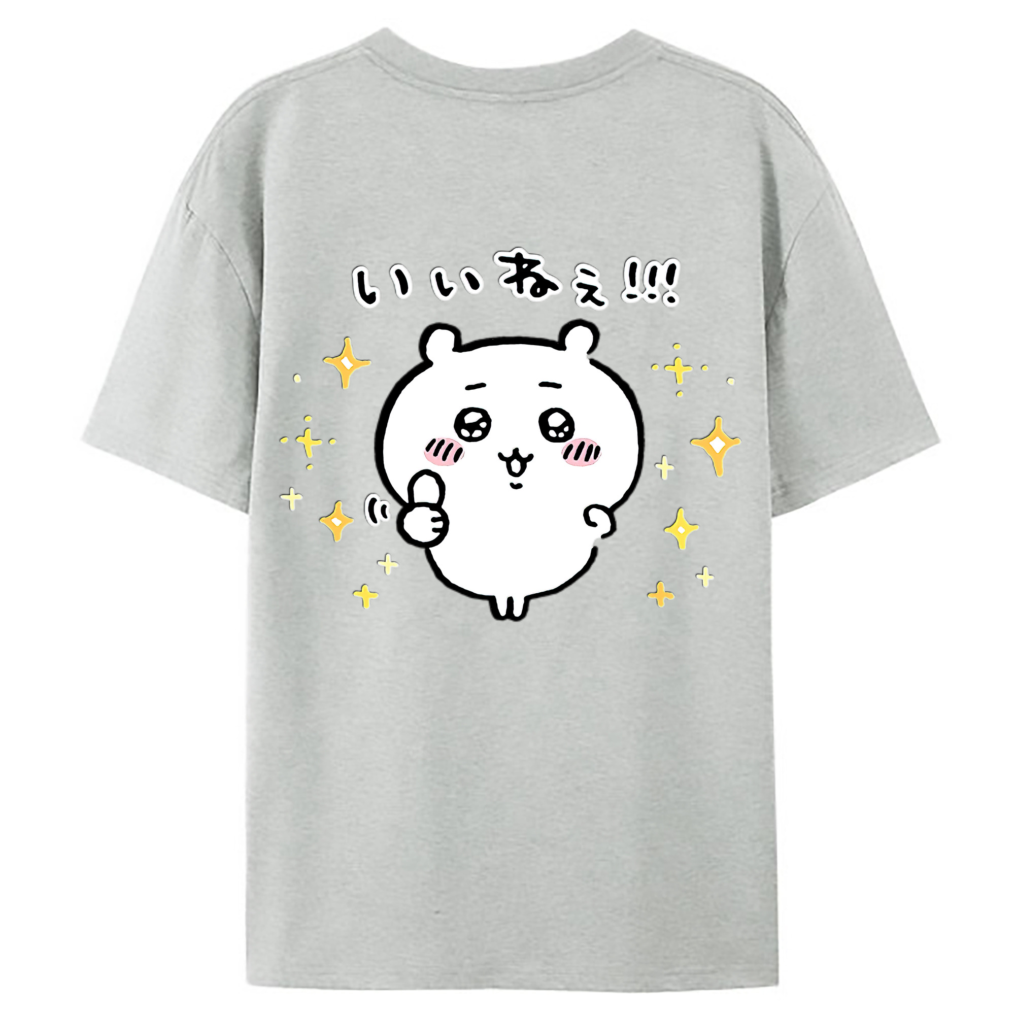 （画像用） ちいかわ ちいかわ Chii-kawa chiikawa レディース半袖Tシャツ(バックプリント)