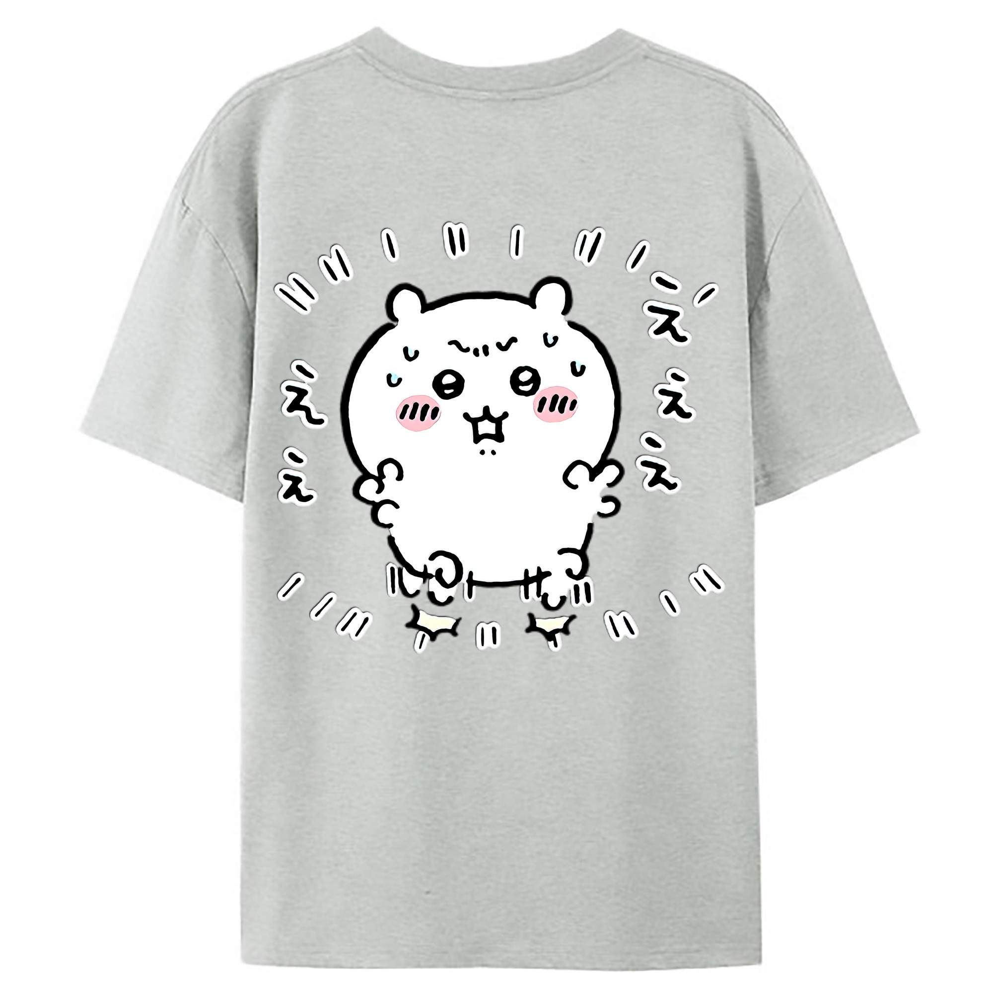 （画像用） ちいかわ ちいかわ Chii-kawa chiikawa レディース半袖Tシャツ(バックプリント)