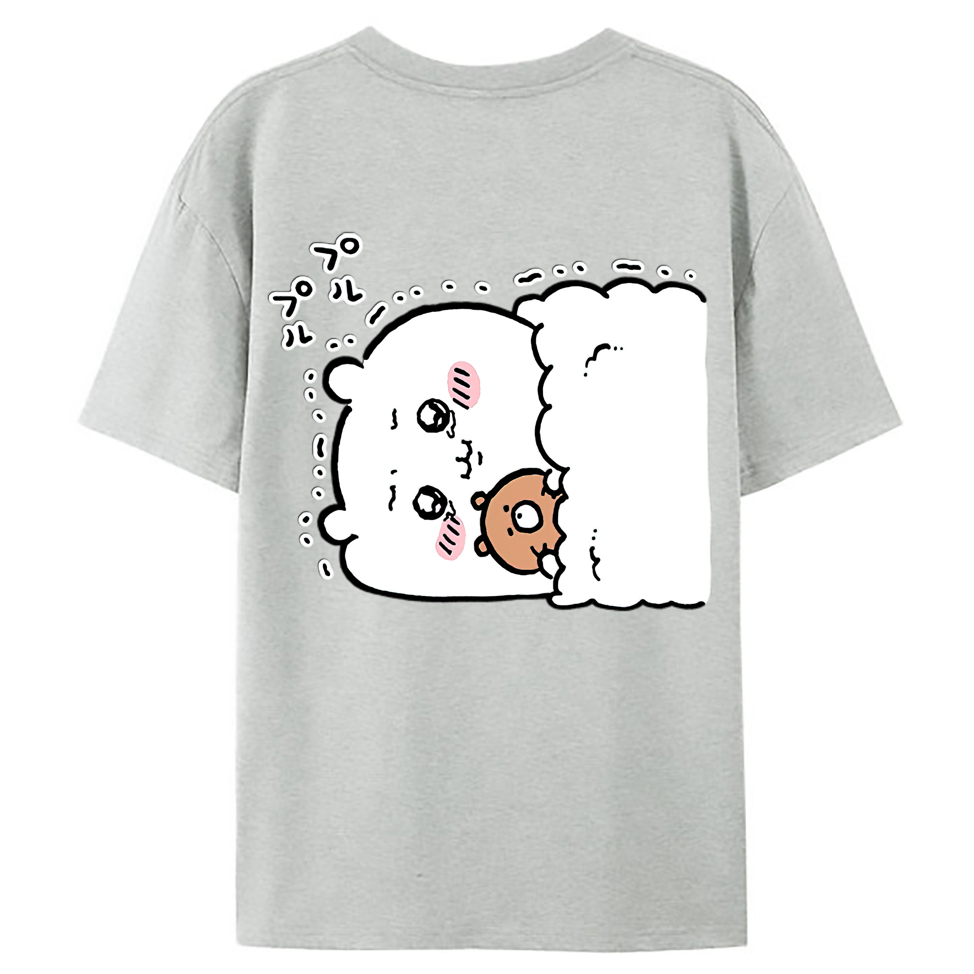 （画像用） ちいかわ ちいかわ Chii-kawa chiikawa レディース半袖Tシャツ(バックプリント)