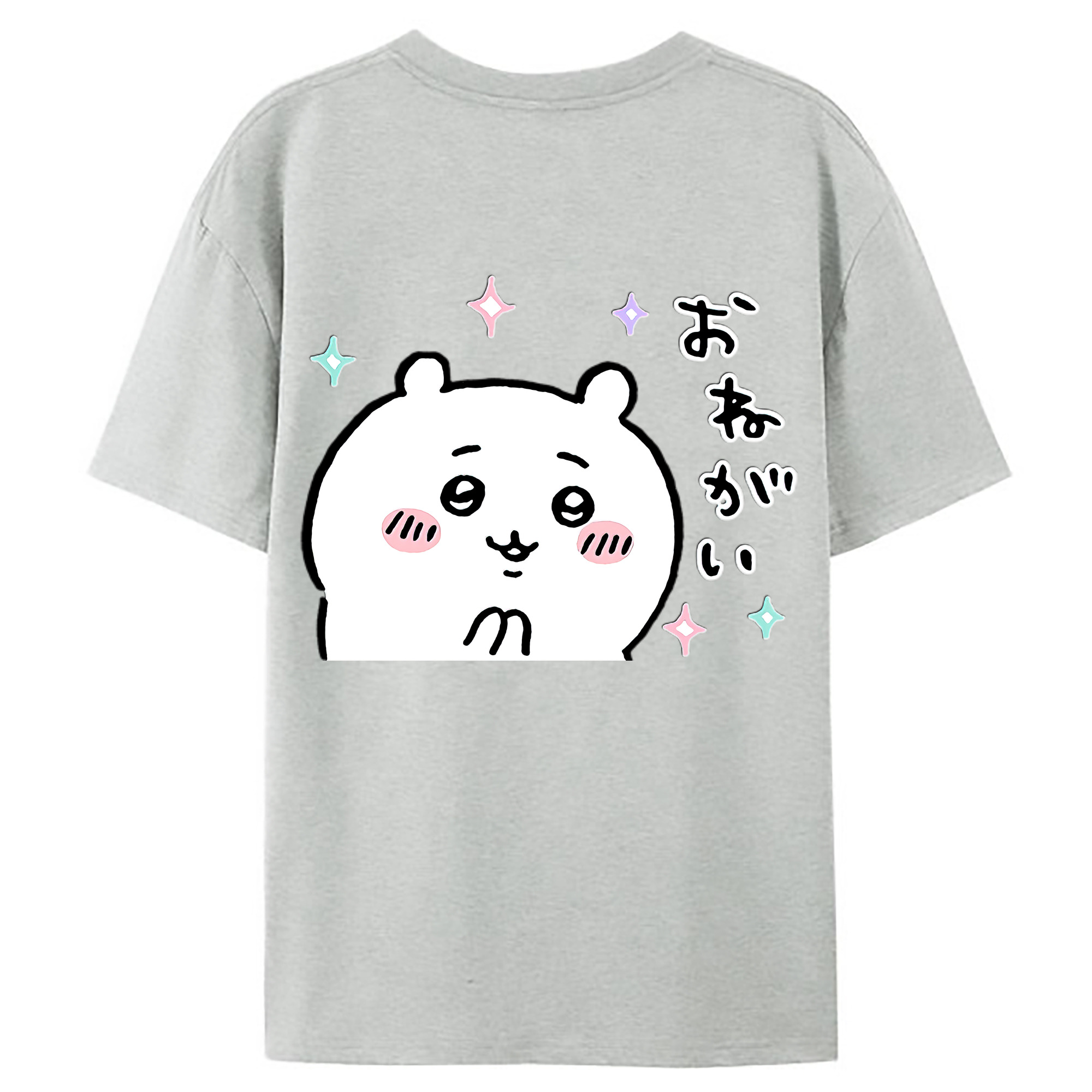 （画像用） ちいかわ ちいかわ Chii-kawa chiikawa レディース半袖Tシャツ(バックプリント)