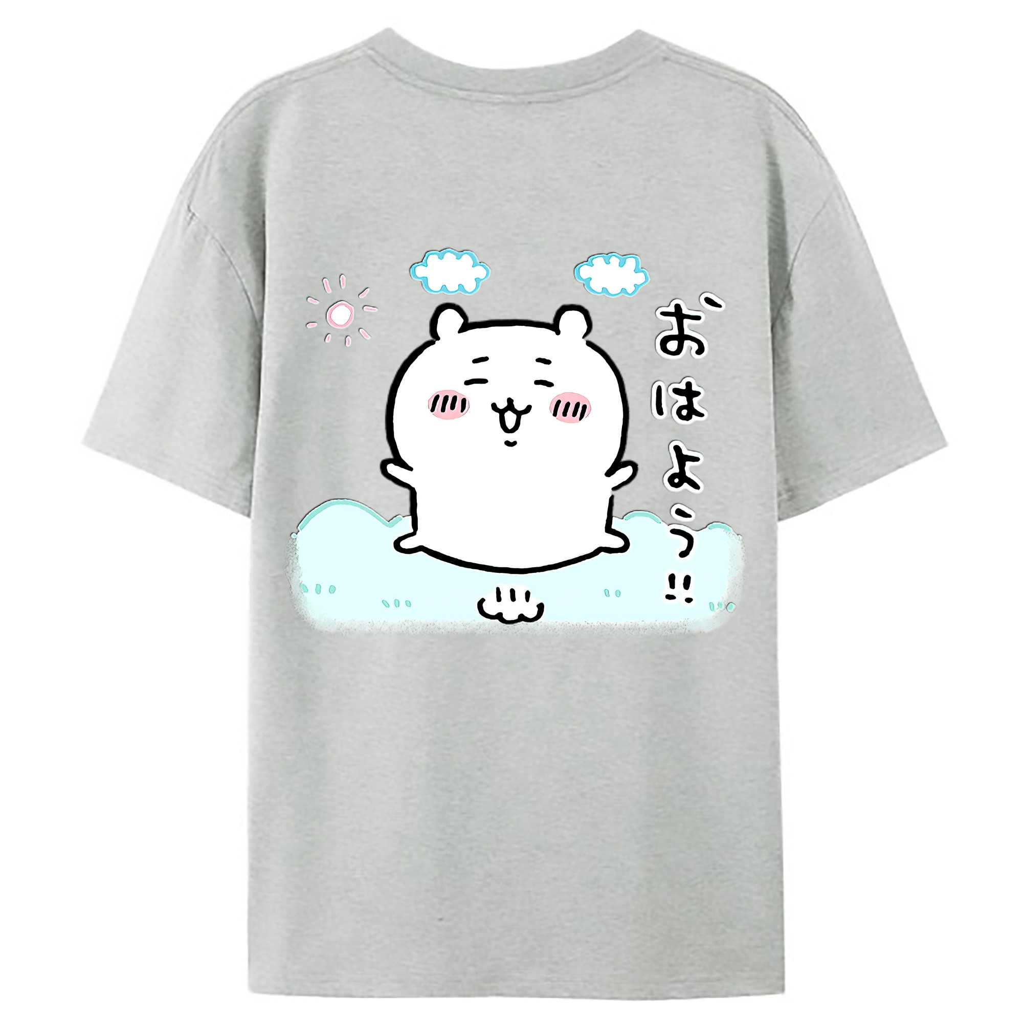 （画像用） ちいかわ ちいかわ Chii-kawa chiikawa レディース半袖Tシャツ(バックプリント)