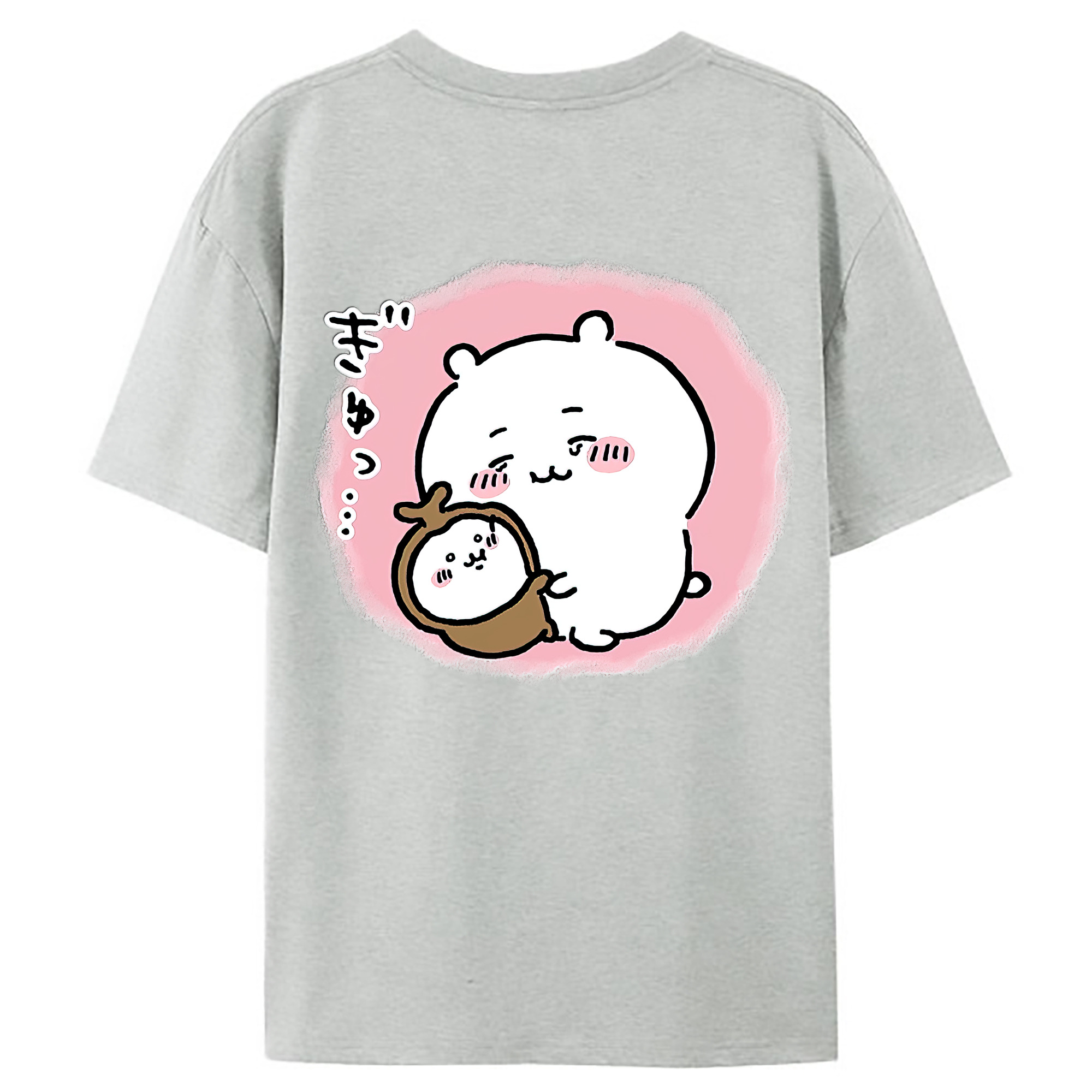 （画像用） ちいかわ ちいかわ Chii-kawa chiikawa レディース半袖Tシャツ(バックプリント)
