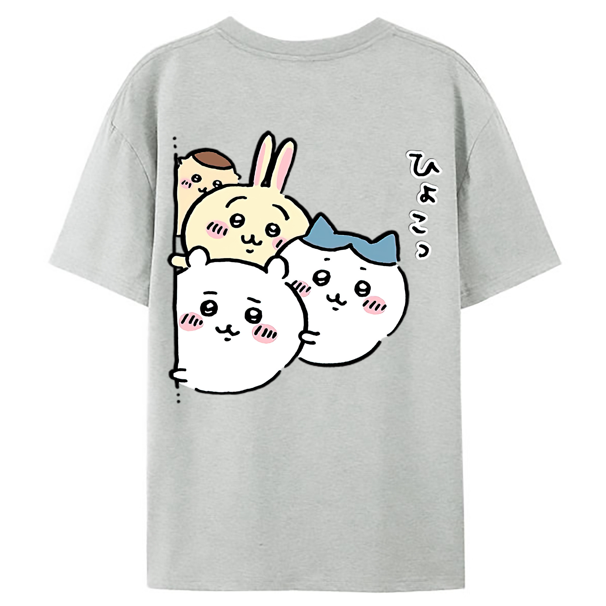 （画像用） ちいかわ ちいかわ Chii-kawa chiikawa レディース半袖Tシャツ(バックプリント)