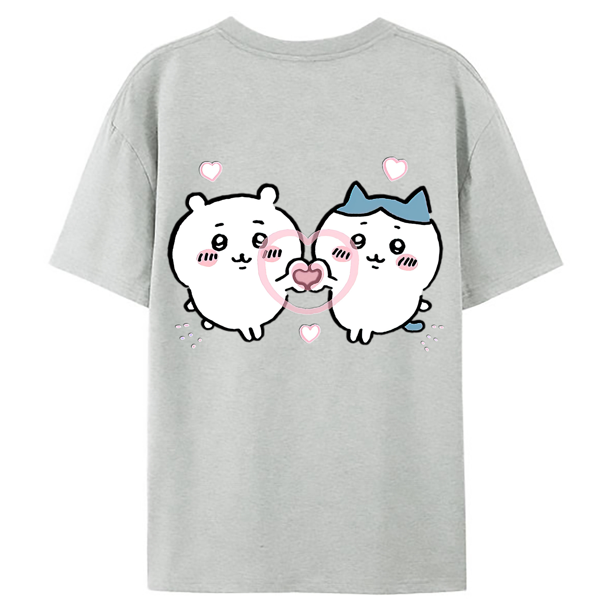 （画像用） ちいかわ ちいかわ Chii-kawa chiikawa レディース半袖Tシャツ(バックプリント)