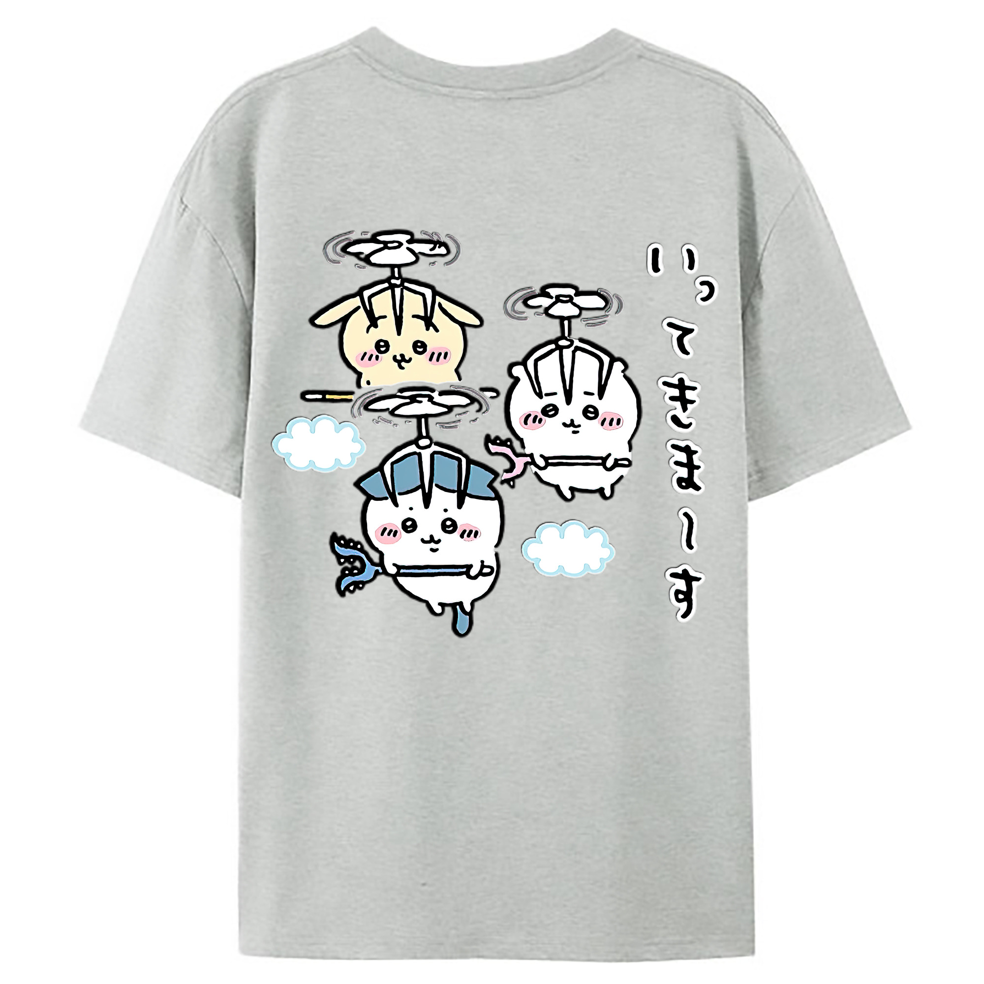 （画像用） ちいかわ ちいかわ Chii-kawa chiikawa レディース半袖Tシャツ(バックプリント)