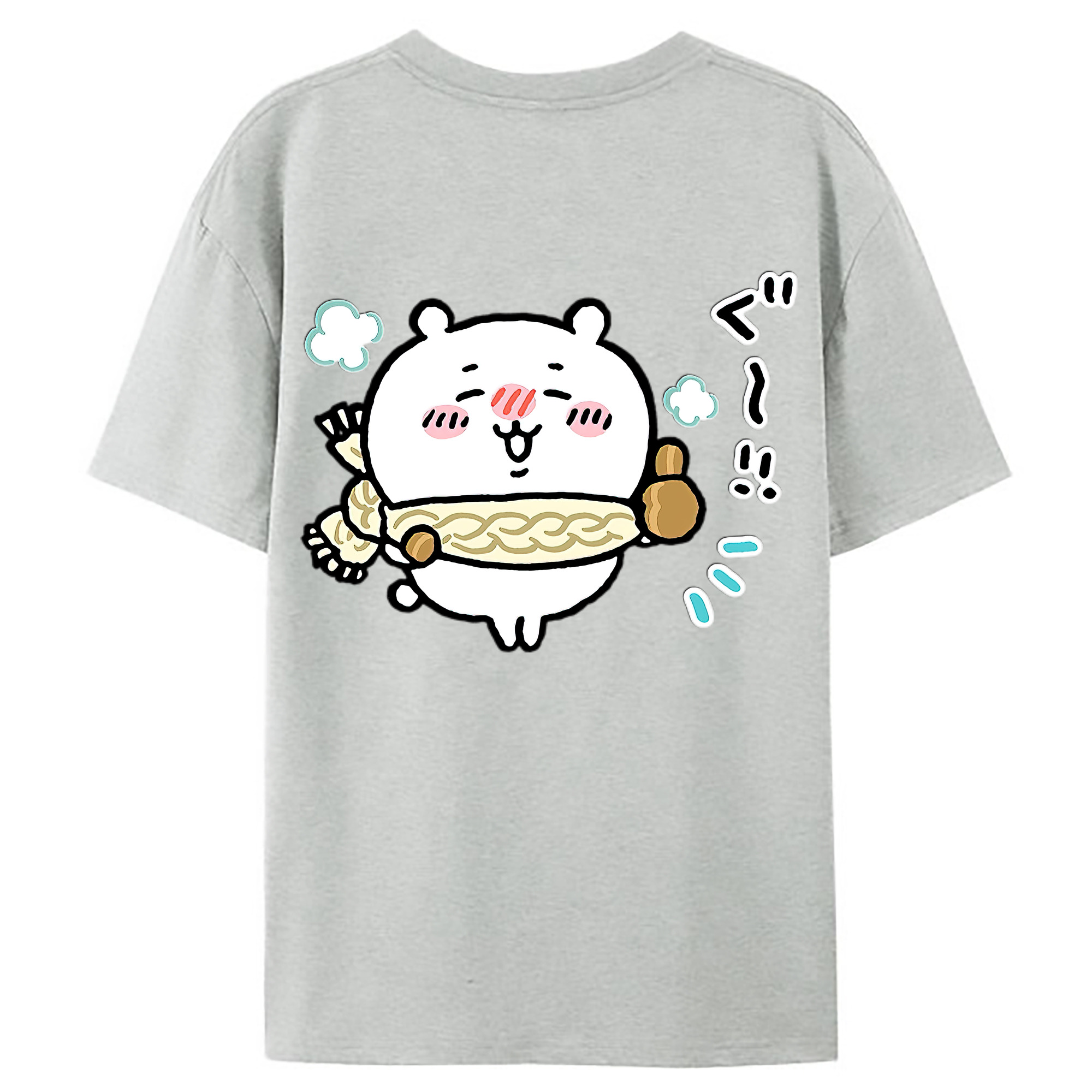 （画像用） ちいかわ ちいかわ Chii-kawa chiikawa レディース半袖Tシャツ(バックプリント)