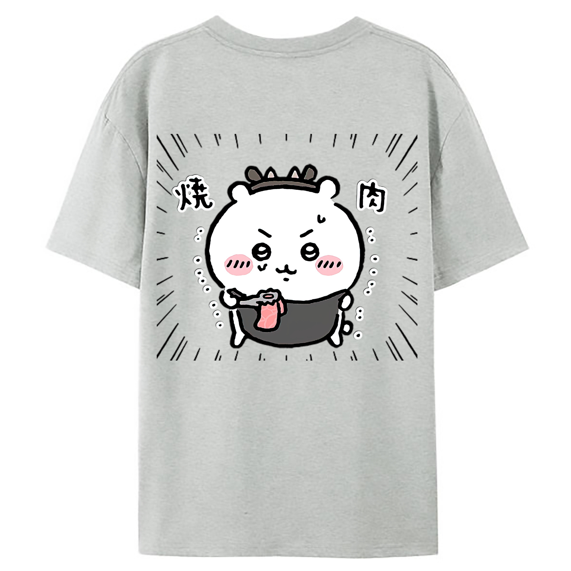 （画像用） ちいかわ ちいかわ Chii-kawa chiikawa レディース半袖Tシャツ(バックプリント)