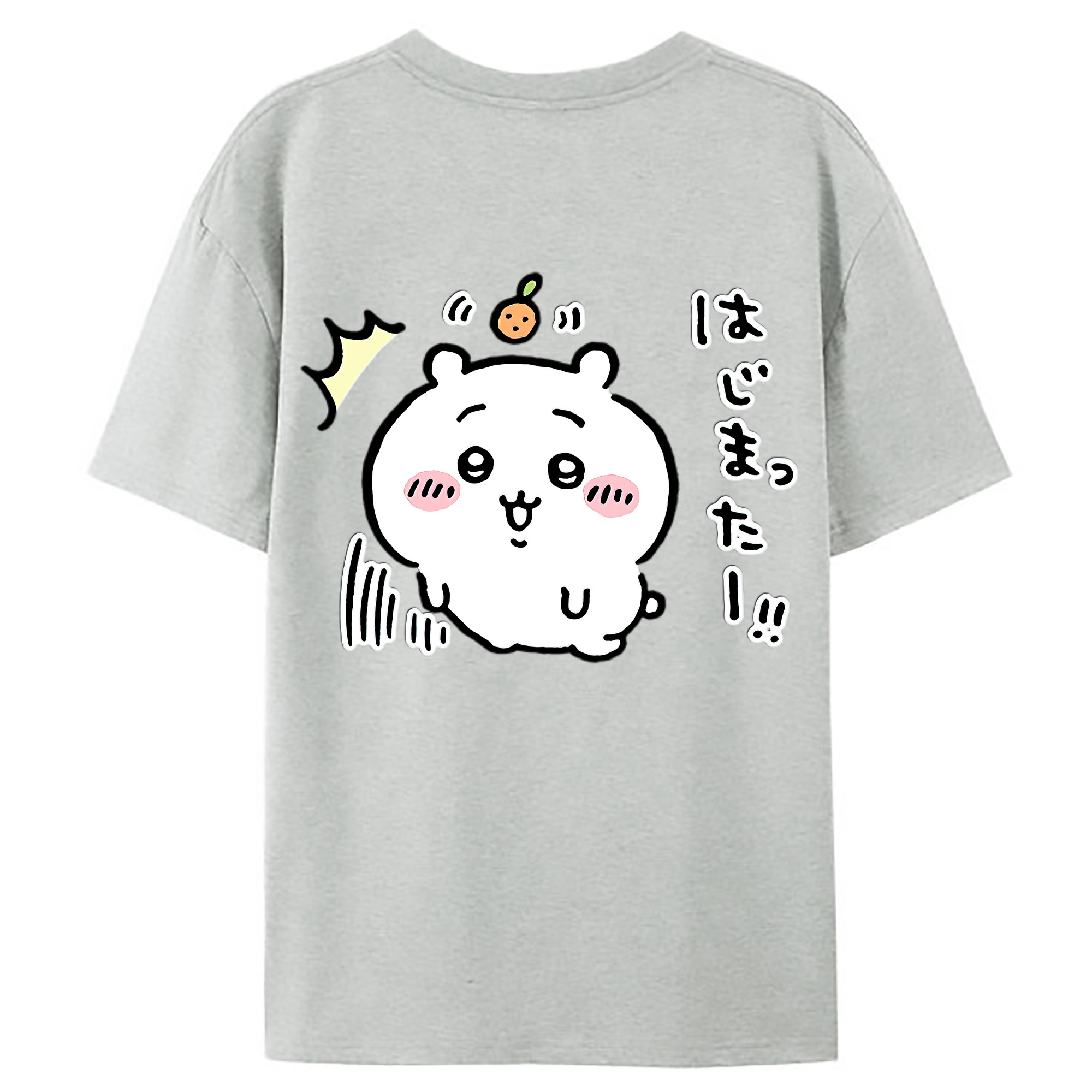 （画像用） ちいかわ ちいかわ Chii-kawa chiikawa レディース半袖Tシャツ(バックプリント)