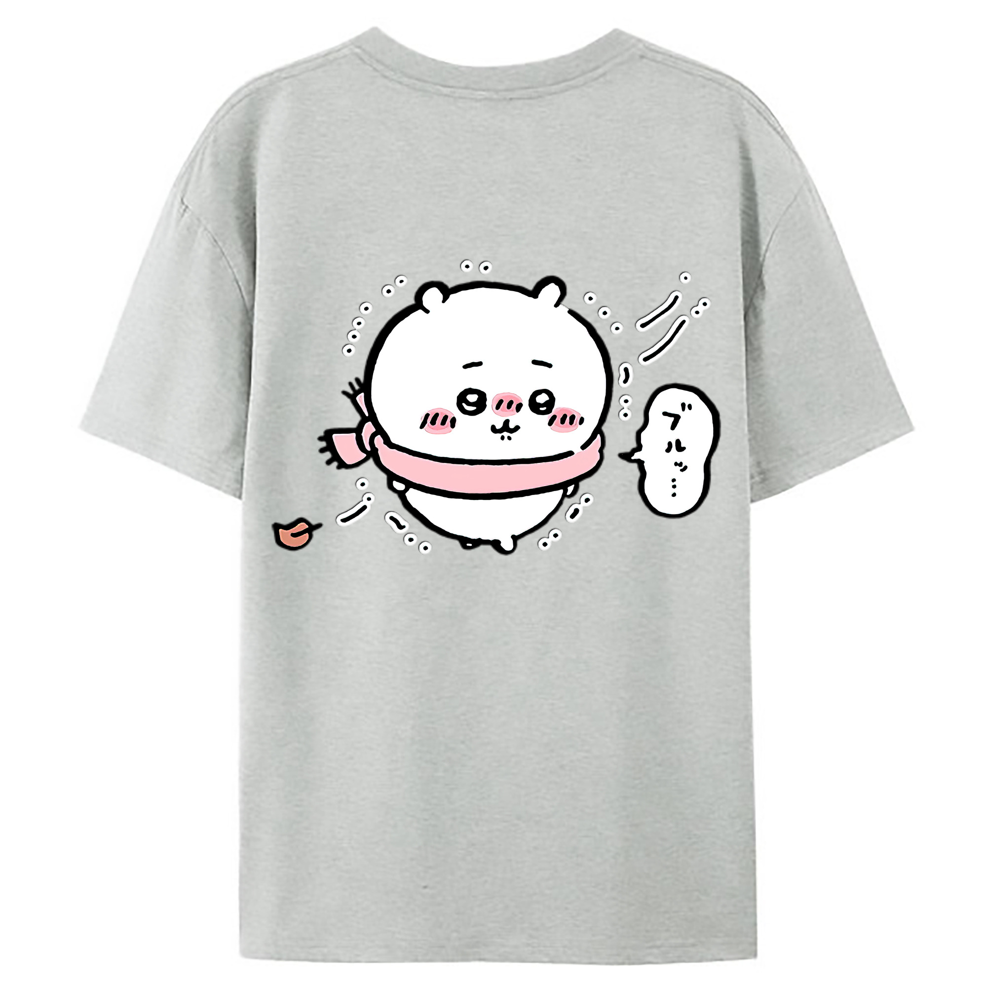 （画像用） ちいかわ ちいかわ Chii-kawa chiikawa レディース半袖Tシャツ(バックプリント)