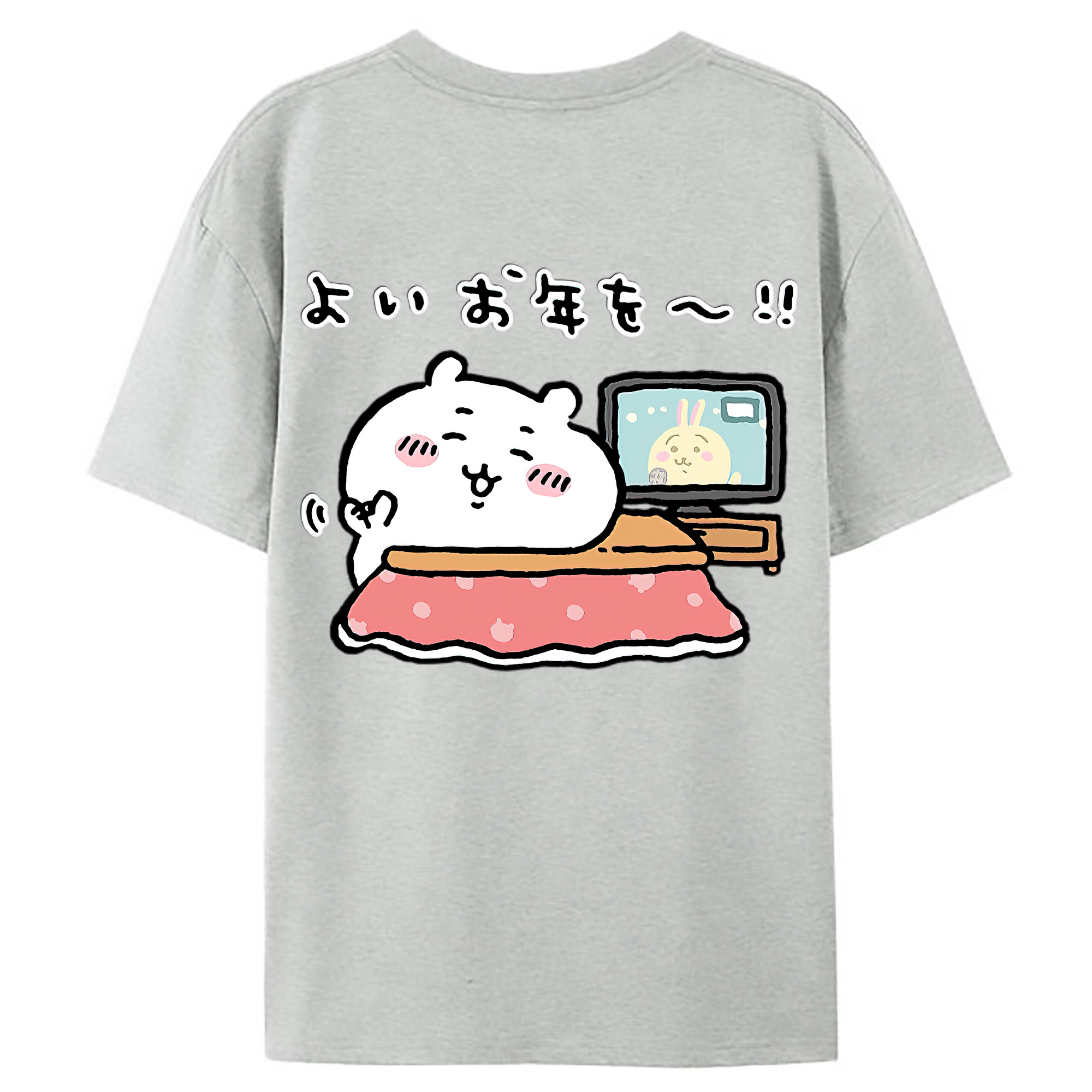 （画像用） ちいかわ ちいかわ Chii-kawa chiikawa レディース半袖Tシャツ(バックプリント)