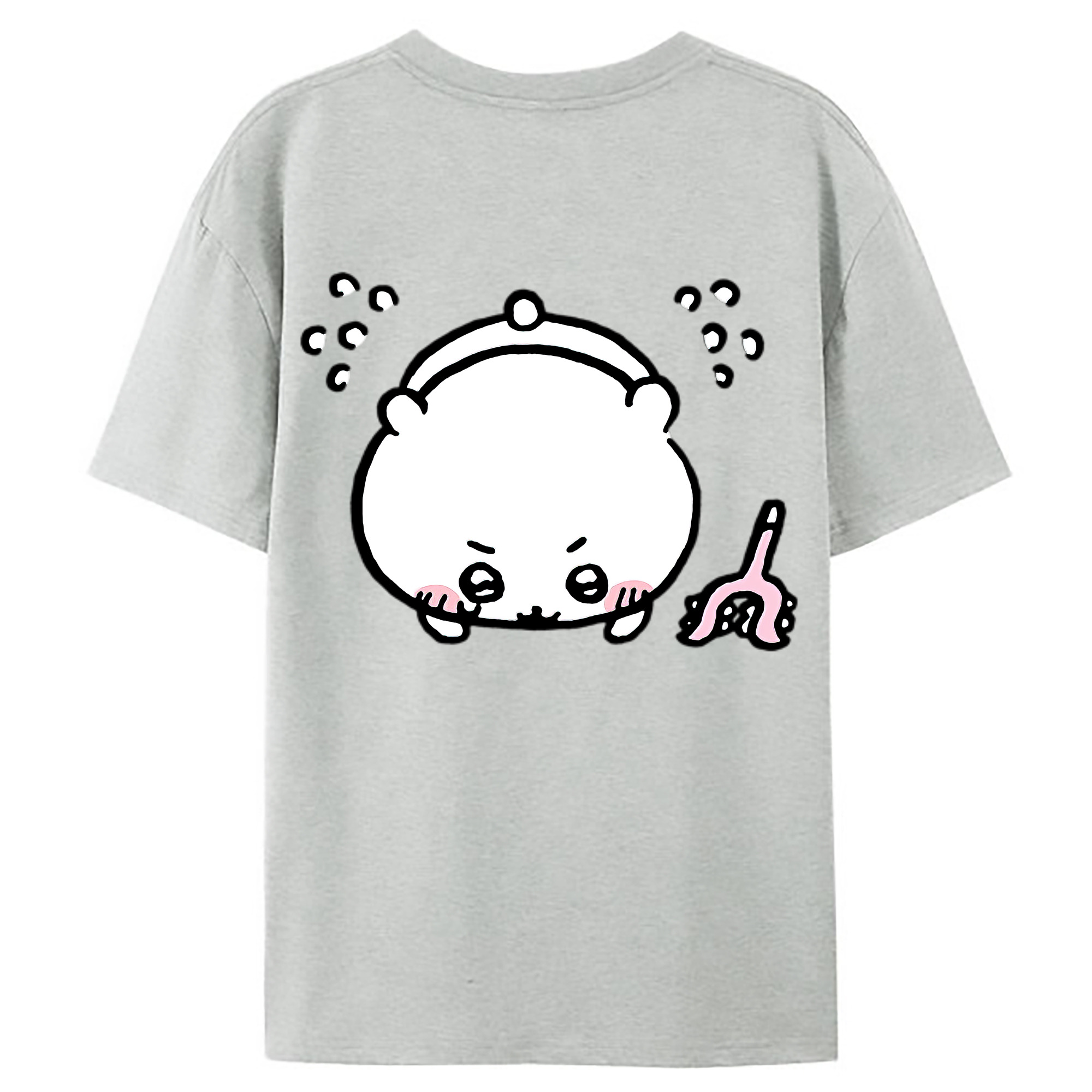 （画像用） ちいかわ ちいかわ Chii-kawa chiikawa レディース半袖Tシャツ(バックプリント)