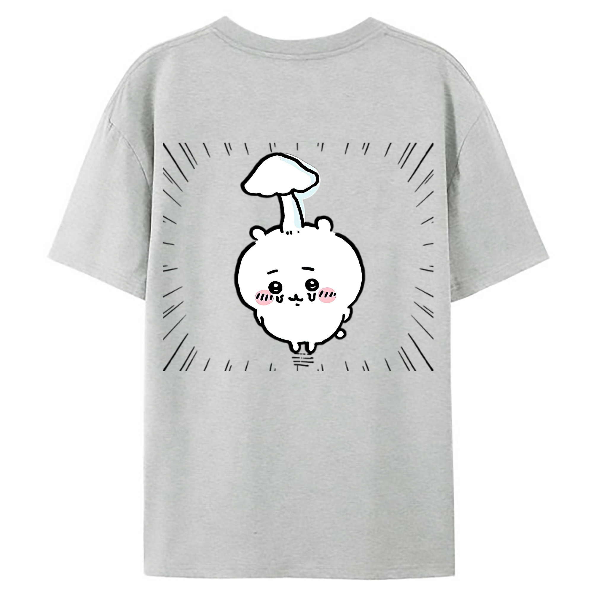 （画像用） ちいかわ ちいかわ Chii-kawa chiikawa レディース半袖Tシャツ(バックプリント)