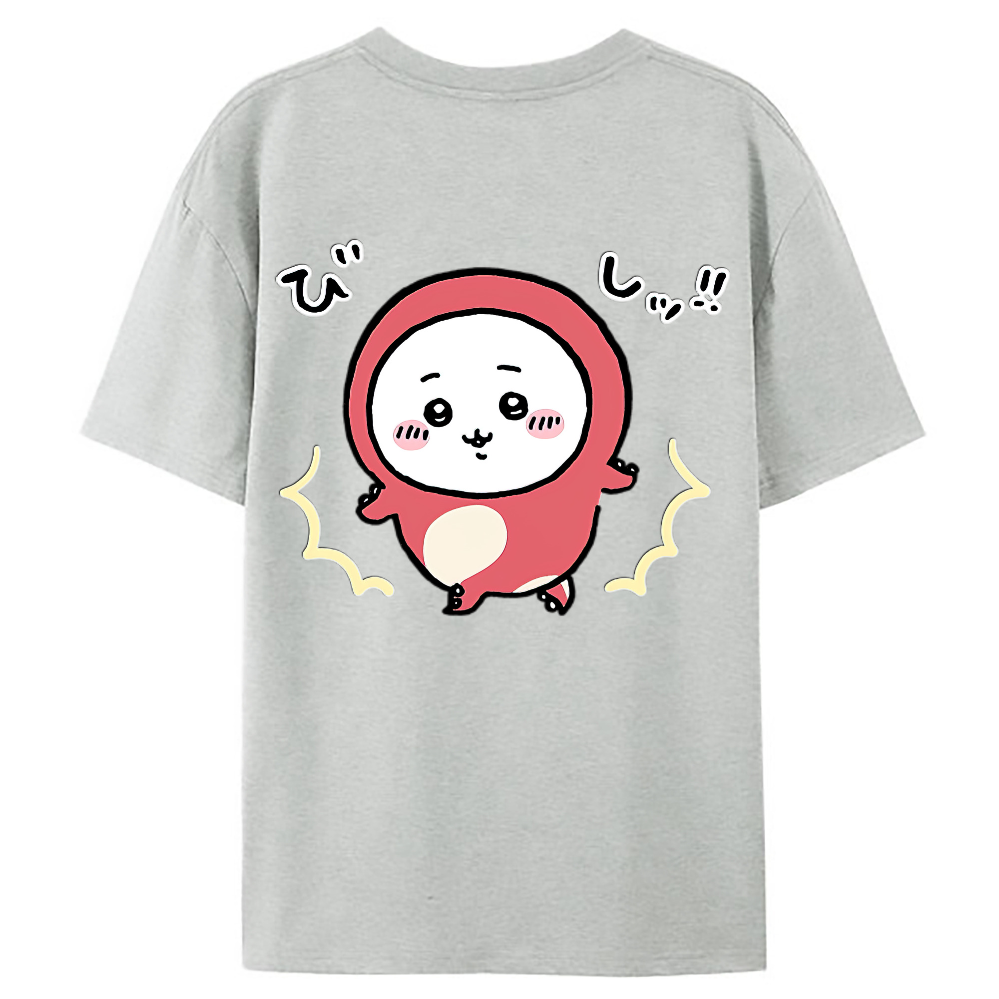 （画像用） ちいかわ ちいかわ Chii-kawa chiikawa レディース半袖Tシャツ(バックプリント)