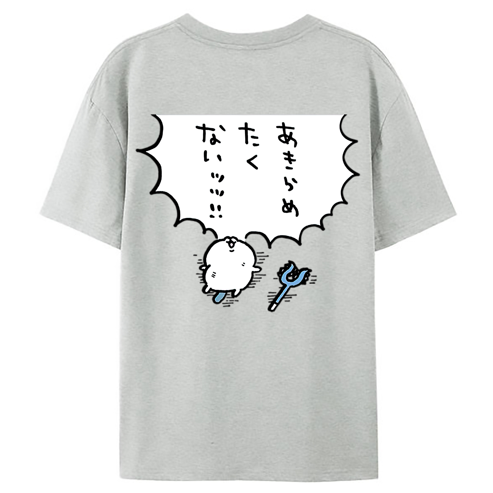 （画像用） ちいかわ ちいかわ Chii-kawa chiikawa レディース半袖Tシャツ(バックプリント)