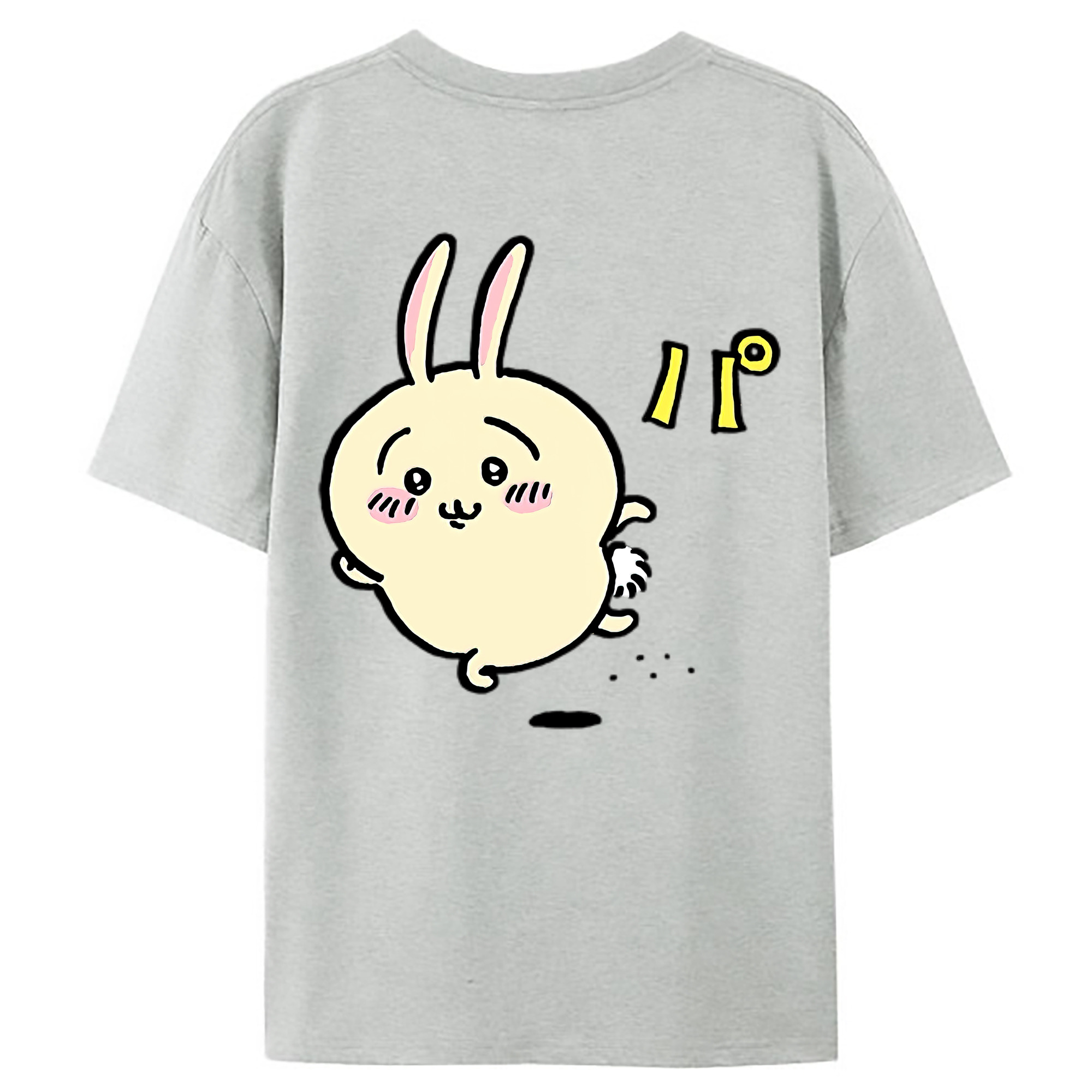 （画像用） ちいかわ うさぎ Chii-kawa usagi レディース半袖Tシャツ(バックプリント)