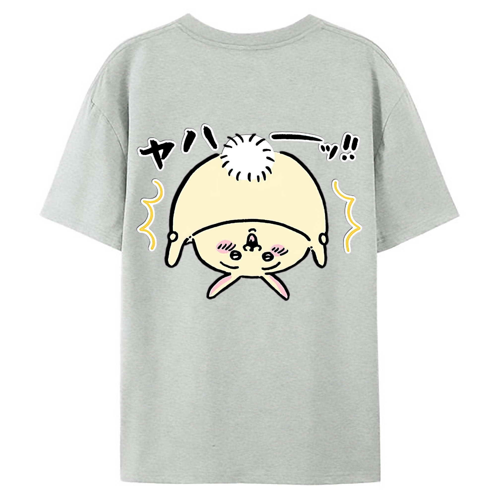 （画像用） ちいかわ うさぎ Chii-kawa usagi レディース半袖Tシャツ(バックプリント)