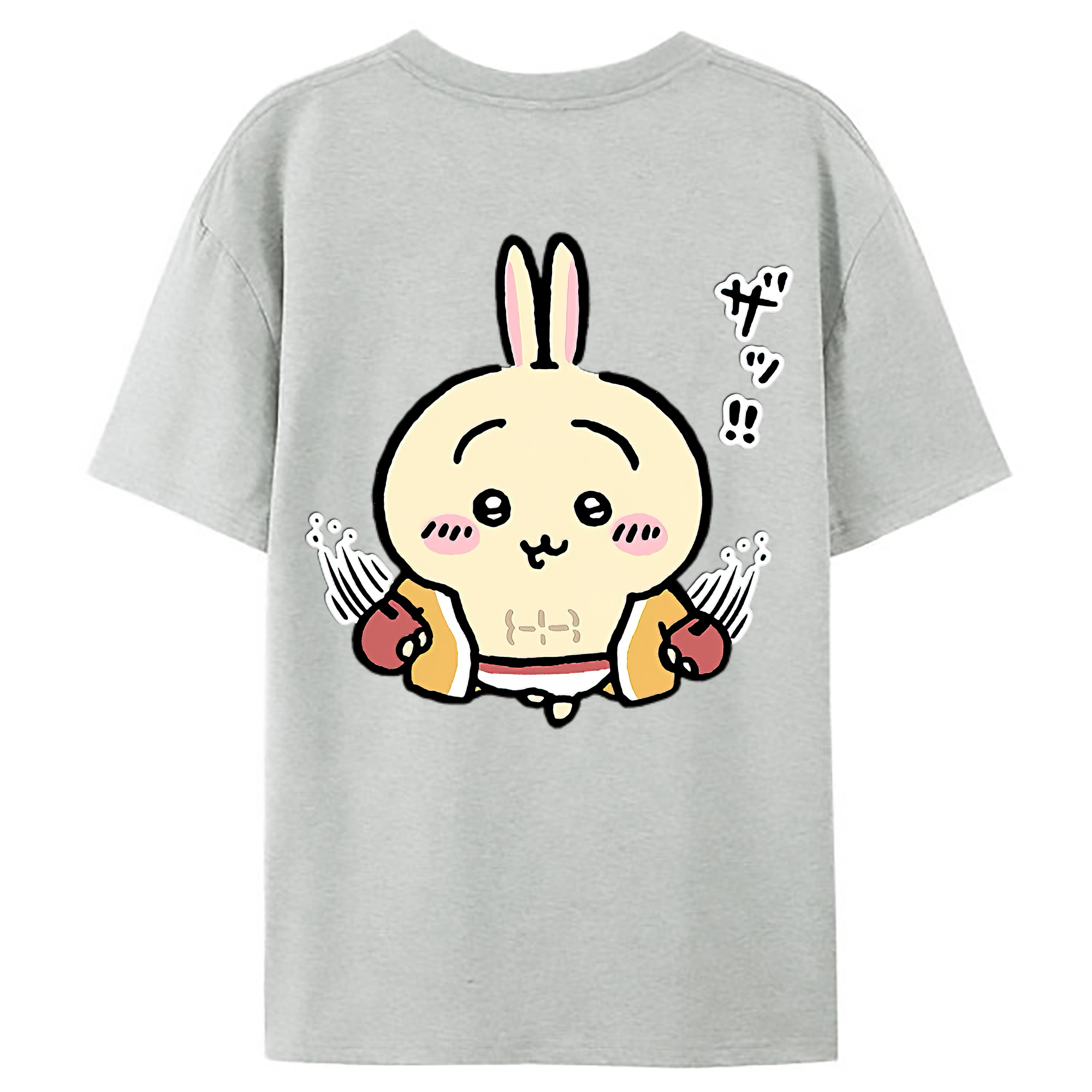 （画像用） ちいかわ うさぎ Chii-kawa usagi レディース半袖Tシャツ(バックプリント)