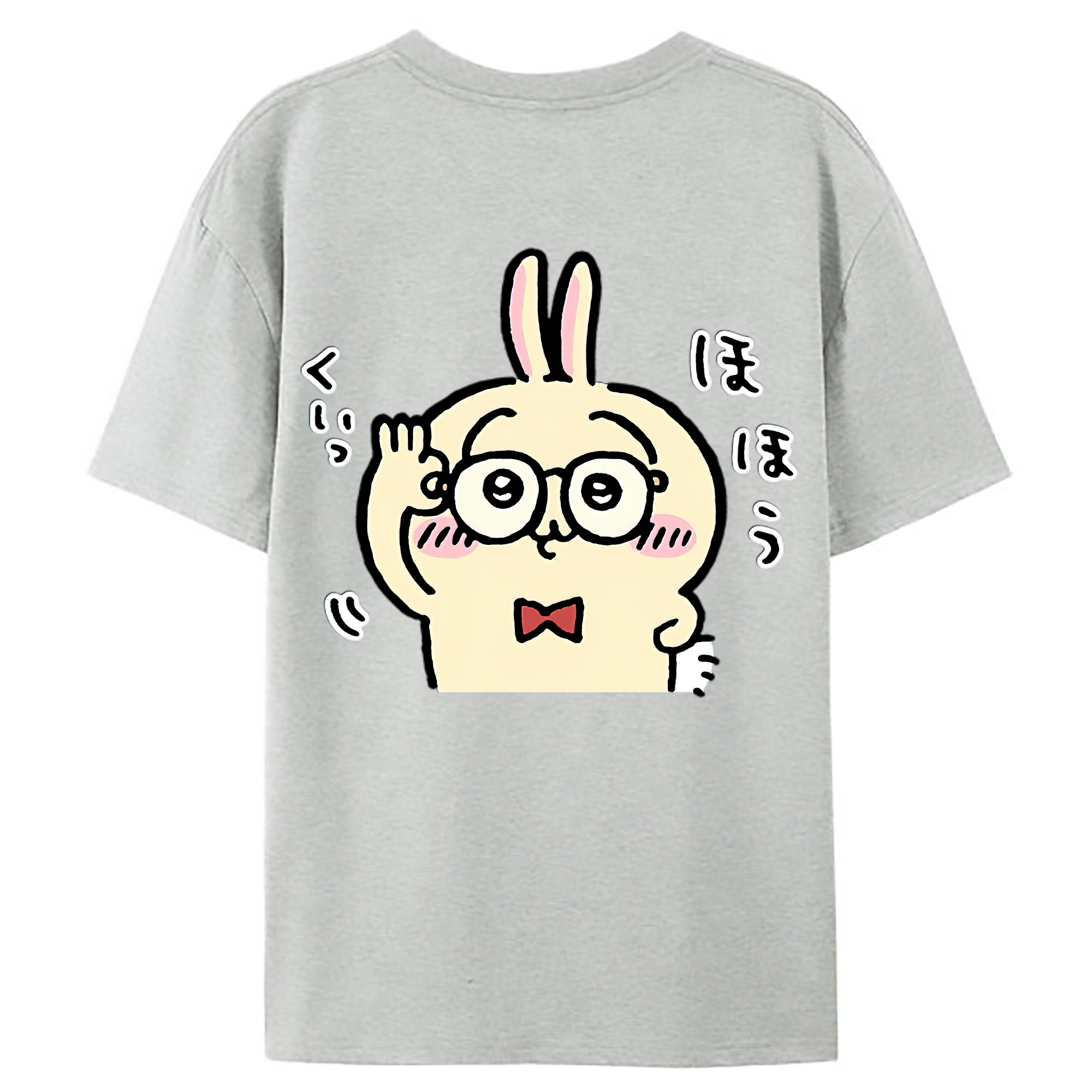 （画像用） ちいかわ うさぎ Chii-kawa usagi レディース半袖Tシャツ(バックプリント)