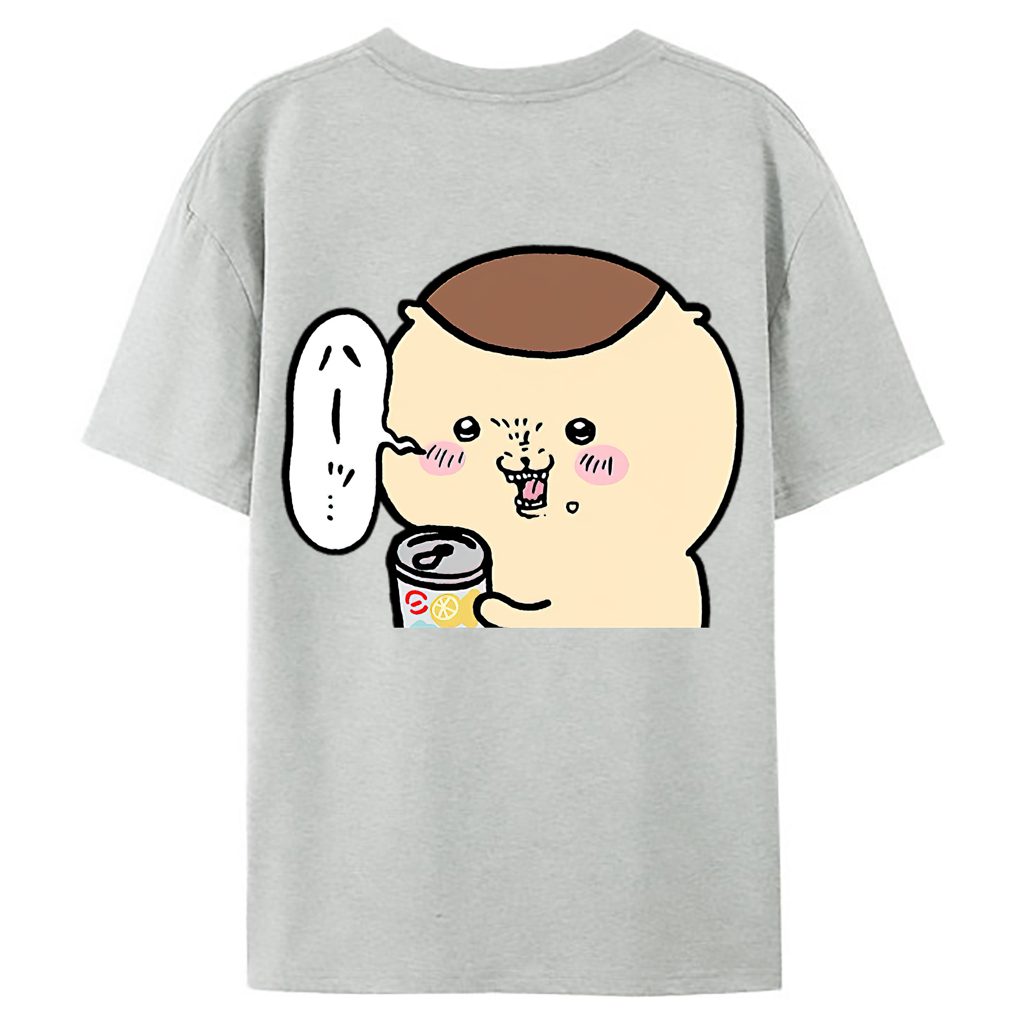 （画像用） ちいかわ くりまんじゅう Chii-kawa kuri manjū レディース半袖Tシャツ(バックプリント)