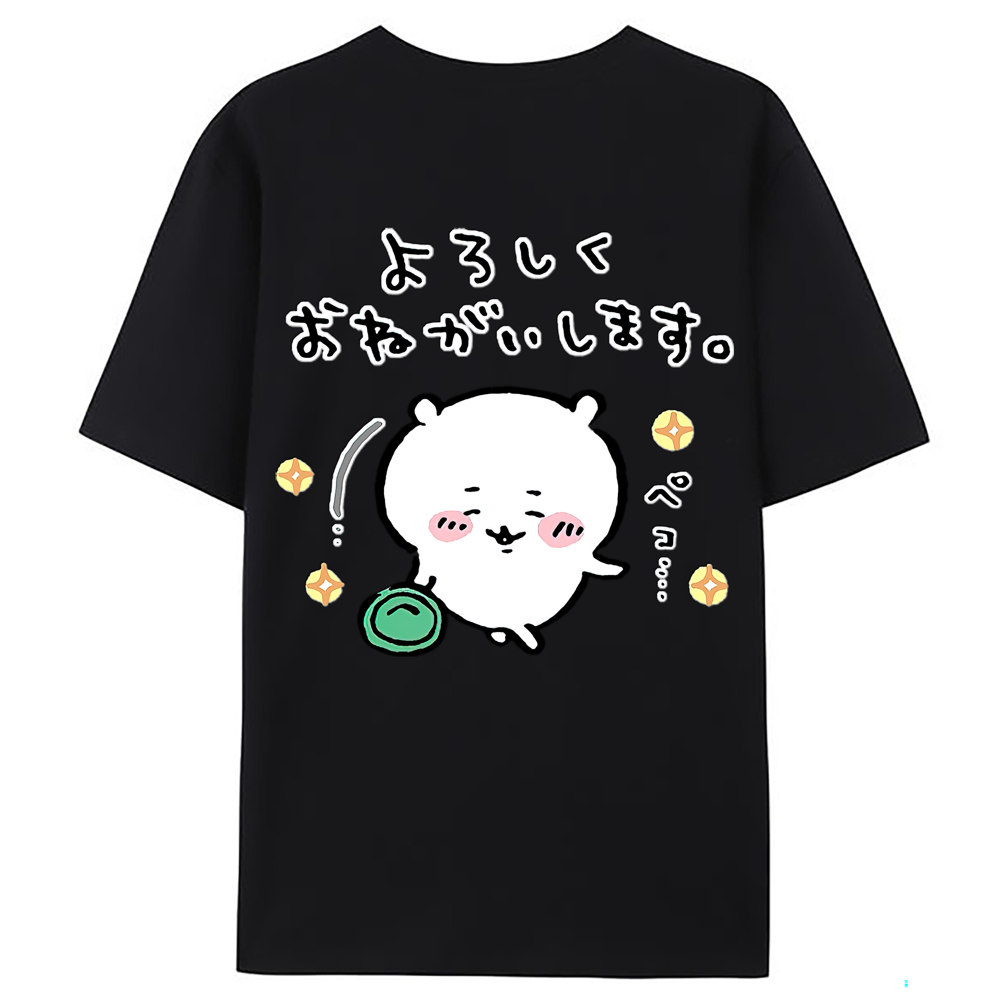 （画像用） ちいかわ ちいかわ Chii-kawa chiikawa レディース半袖Tシャツ(バックプリント)