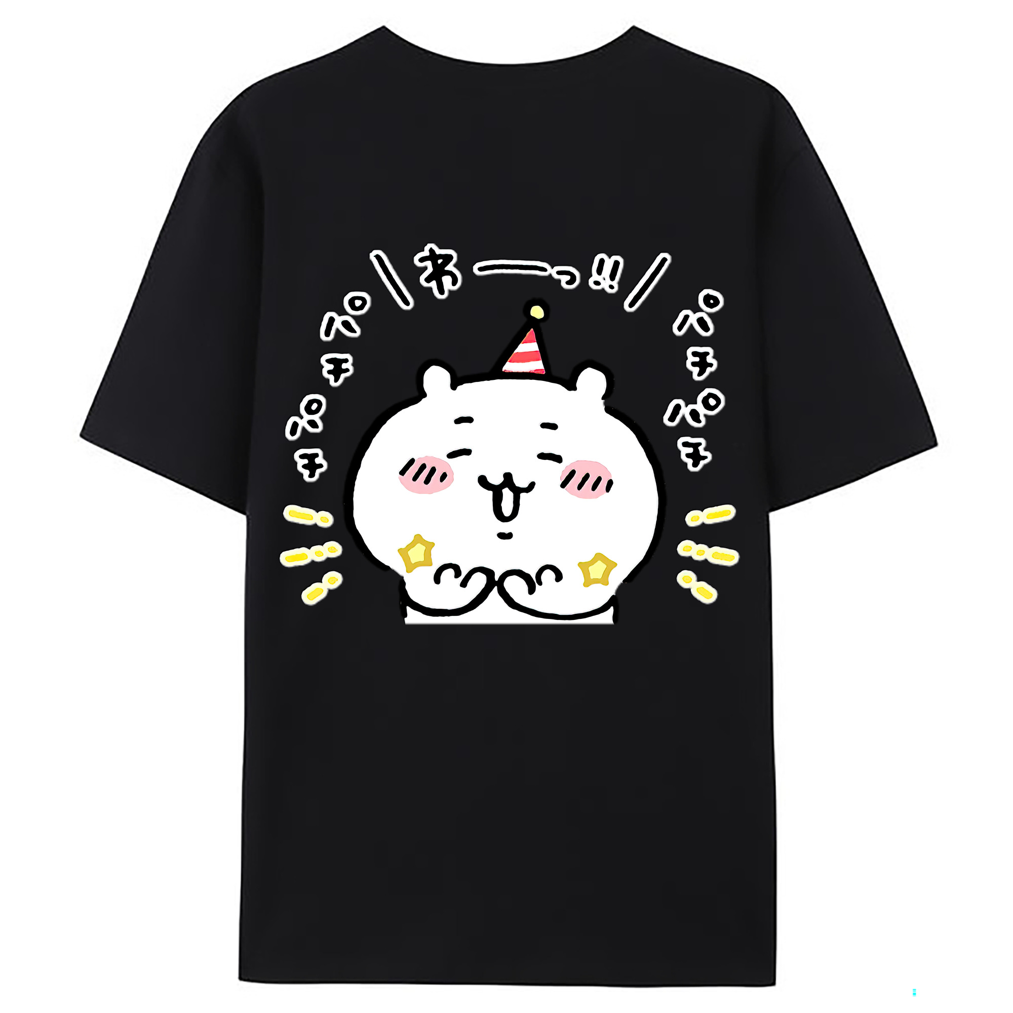 （画像用） ちいかわ ちいかわ Chii-kawa chiikawa レディース半袖Tシャツ(バックプリント)