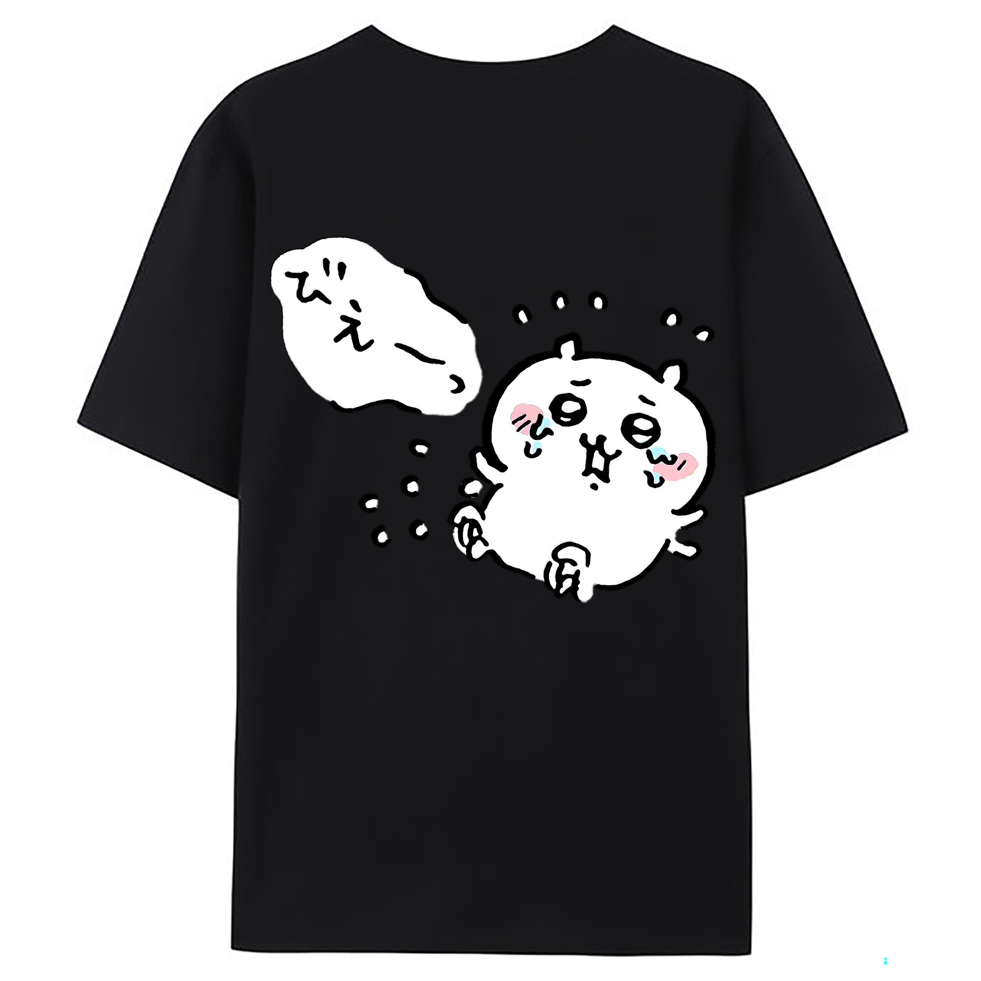 （画像用） ちいかわ ちいかわ Chii-kawa chiikawa レディース半袖Tシャツ(バックプリント)