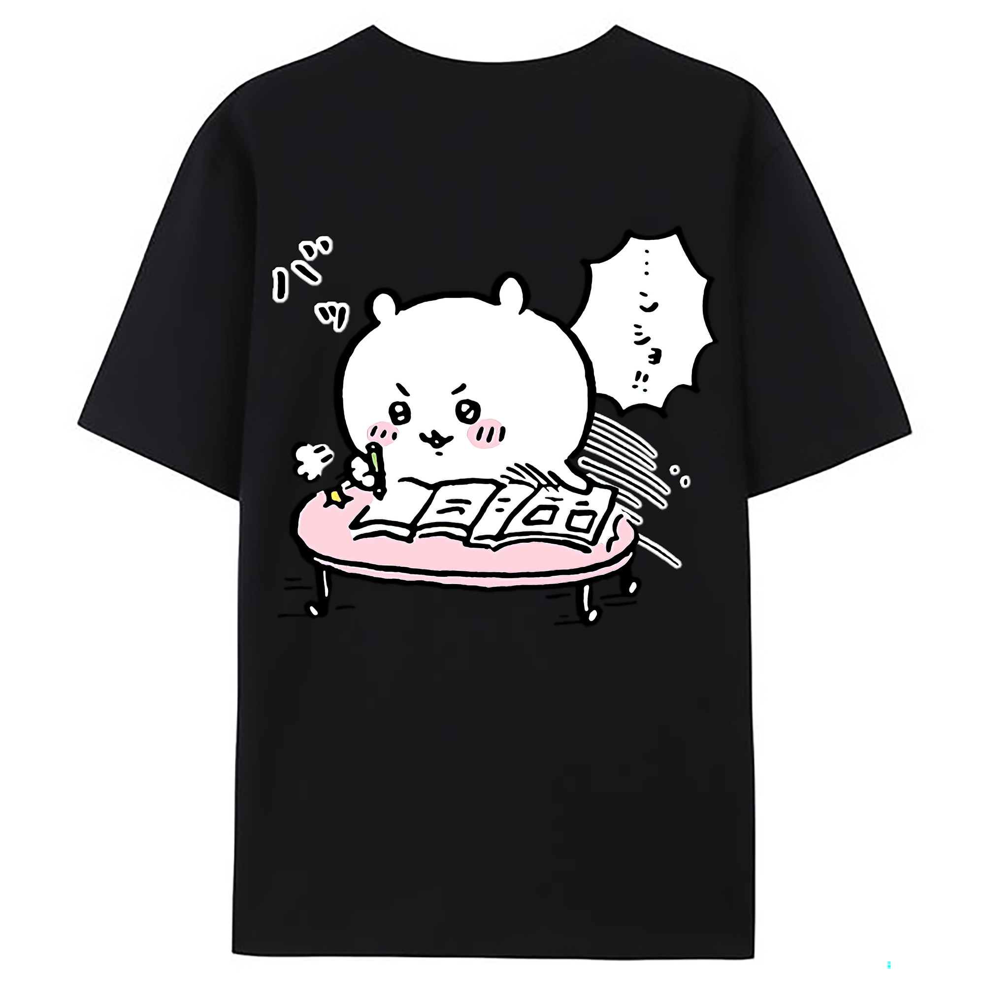 （画像用） ちいかわ ちいかわ Chii-kawa chiikawa レディース半袖Tシャツ(バックプリント)