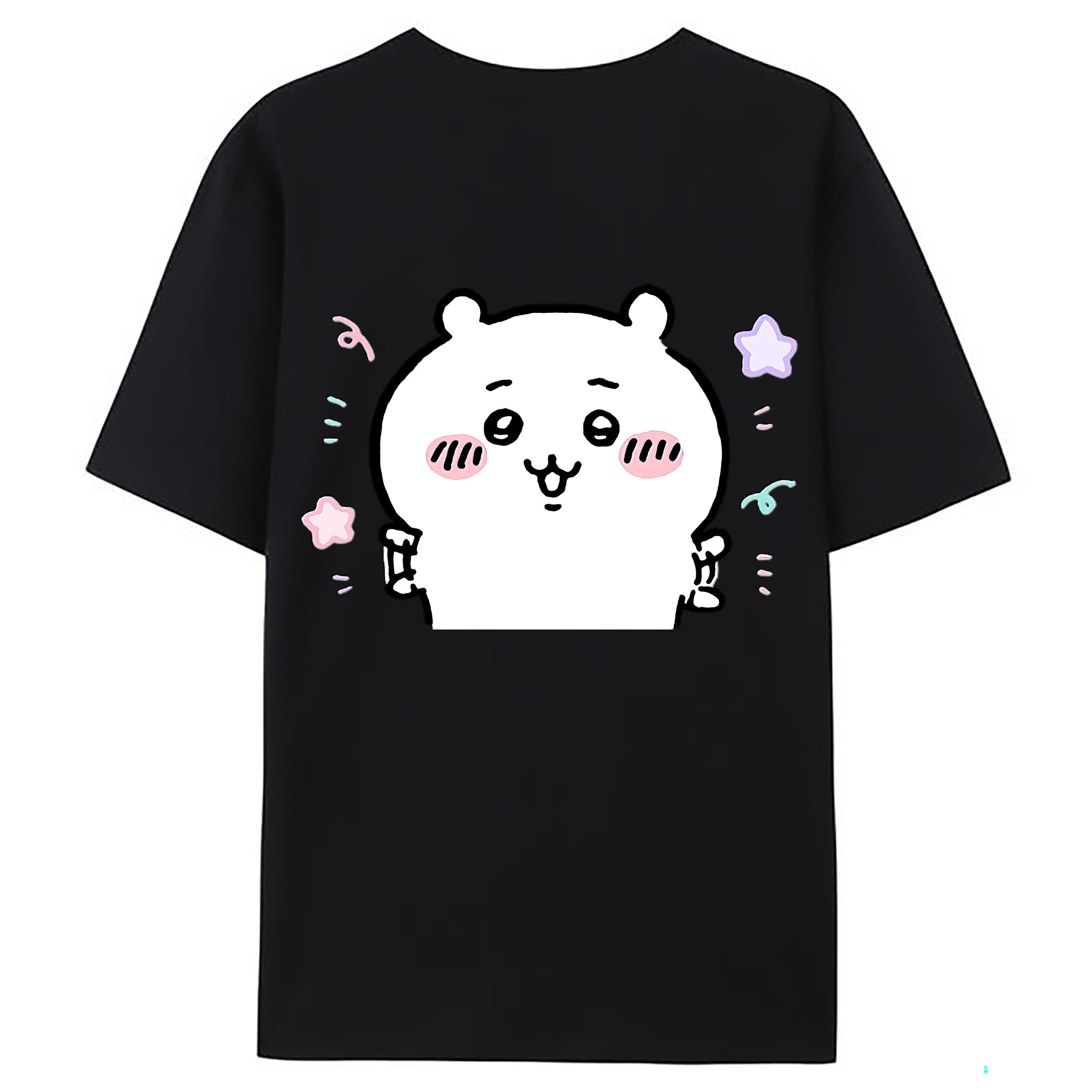 （画像用） ちいかわ ちいかわ Chii-kawa chiikawa レディース半袖Tシャツ(バックプリント)