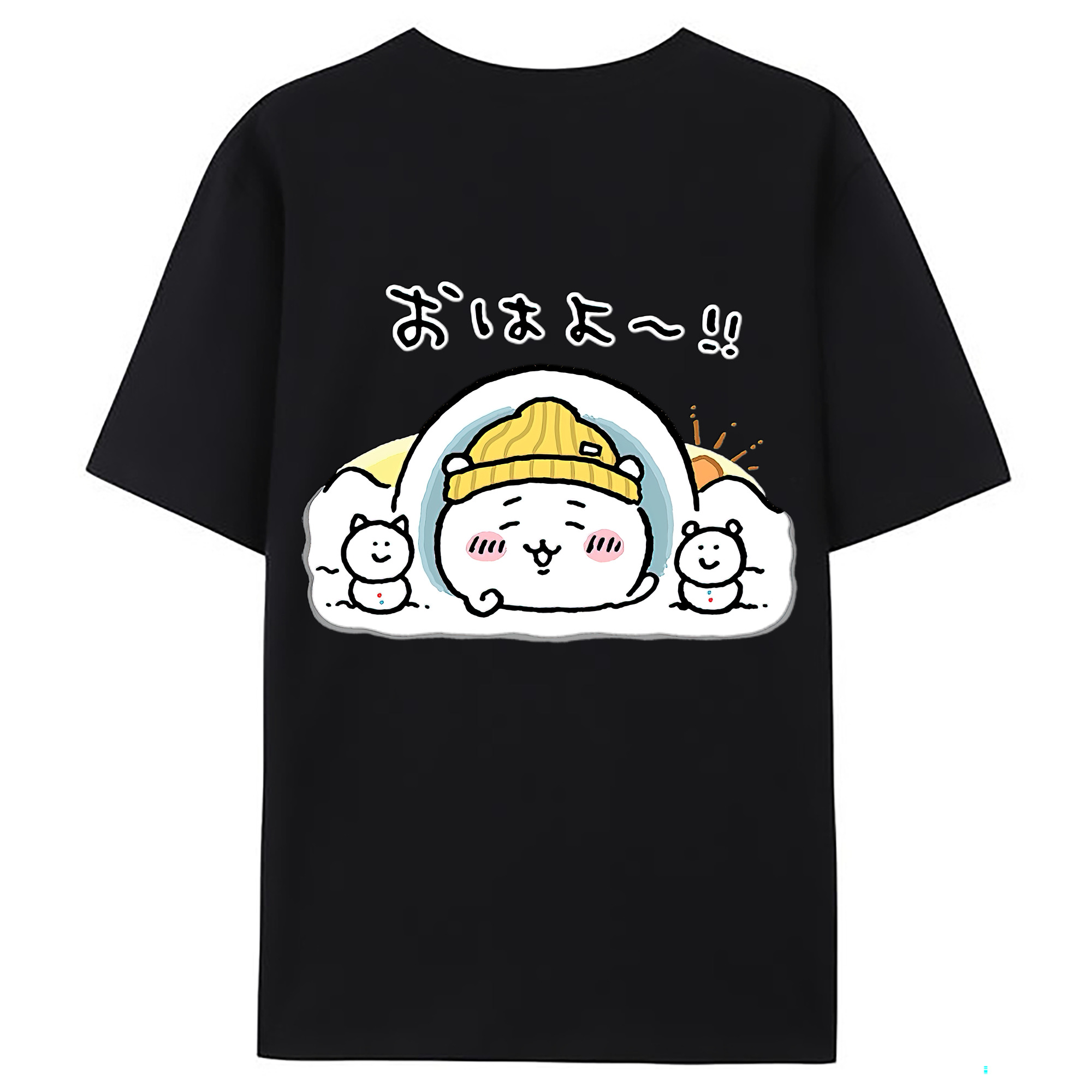 （画像用） ちいかわ ちいかわ Chii-kawa chiikawa レディース半袖Tシャツ(バックプリント)