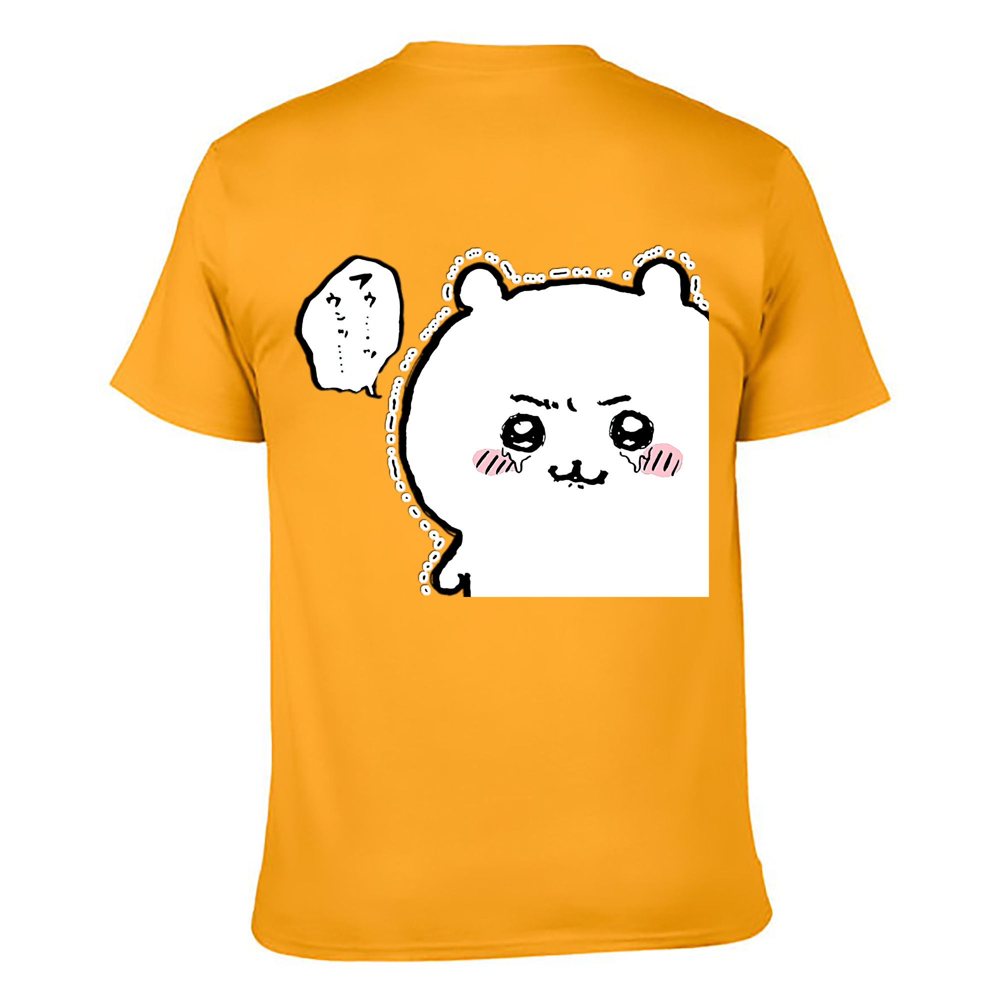 （画像用） ちいかわ ちいかわ Chii-kawa chiikawa レディース半袖Tシャツ(バックプリント)