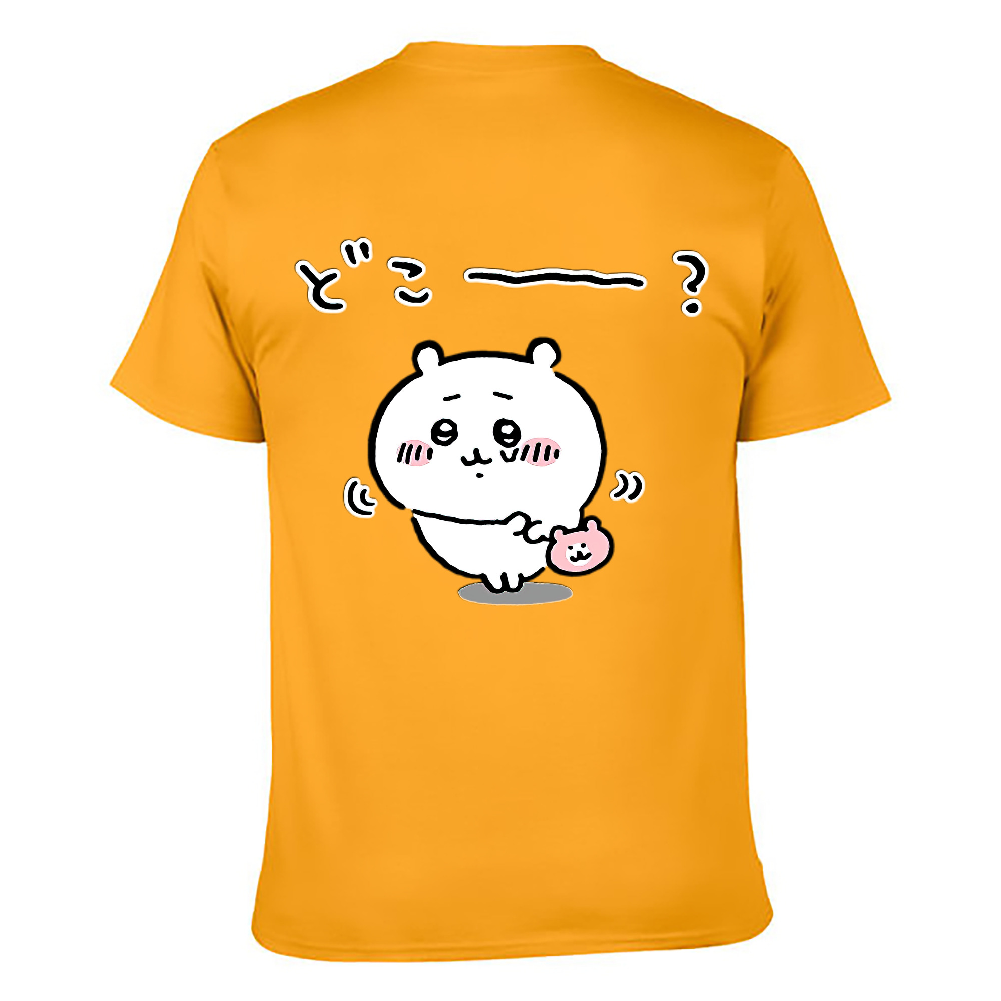 （画像用） ちいかわ ちいかわ Chii-kawa chiikawa レディース半袖Tシャツ(バックプリント)