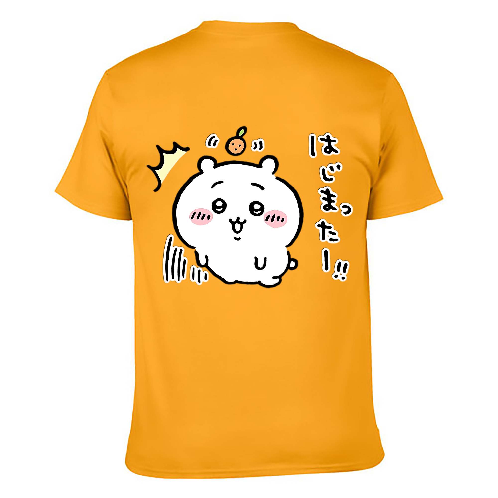（画像用） ちいかわ ちいかわ Chii-kawa chiikawa レディース半袖Tシャツ(バックプリント)