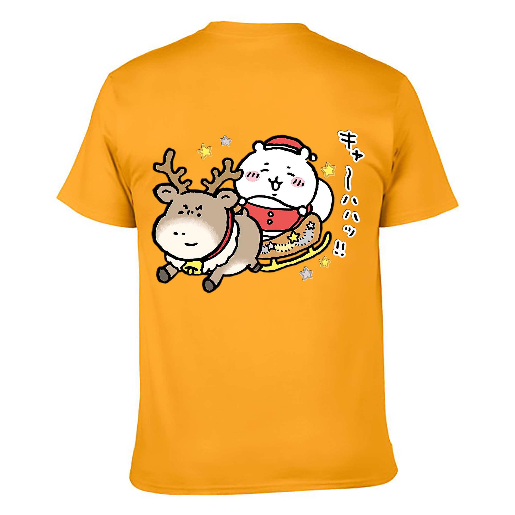 （画像用） ちいかわ ちいかわ Chii-kawa chiikawa レディース半袖Tシャツ(バックプリント)