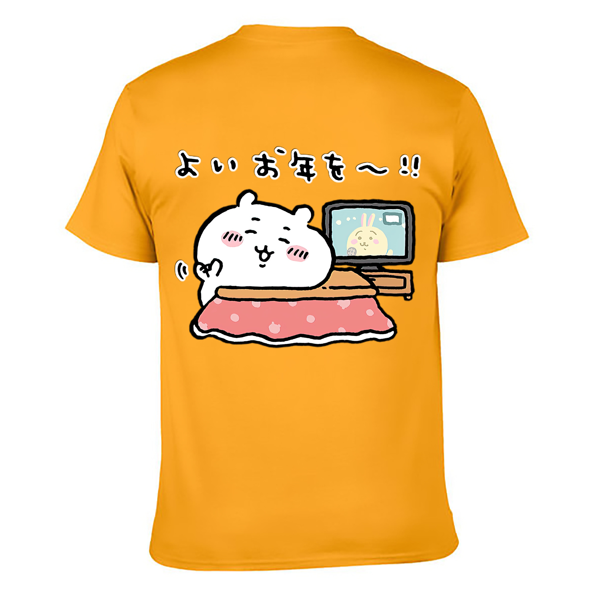 （画像用） ちいかわ ちいかわ Chii-kawa chiikawa レディース半袖Tシャツ(バックプリント)