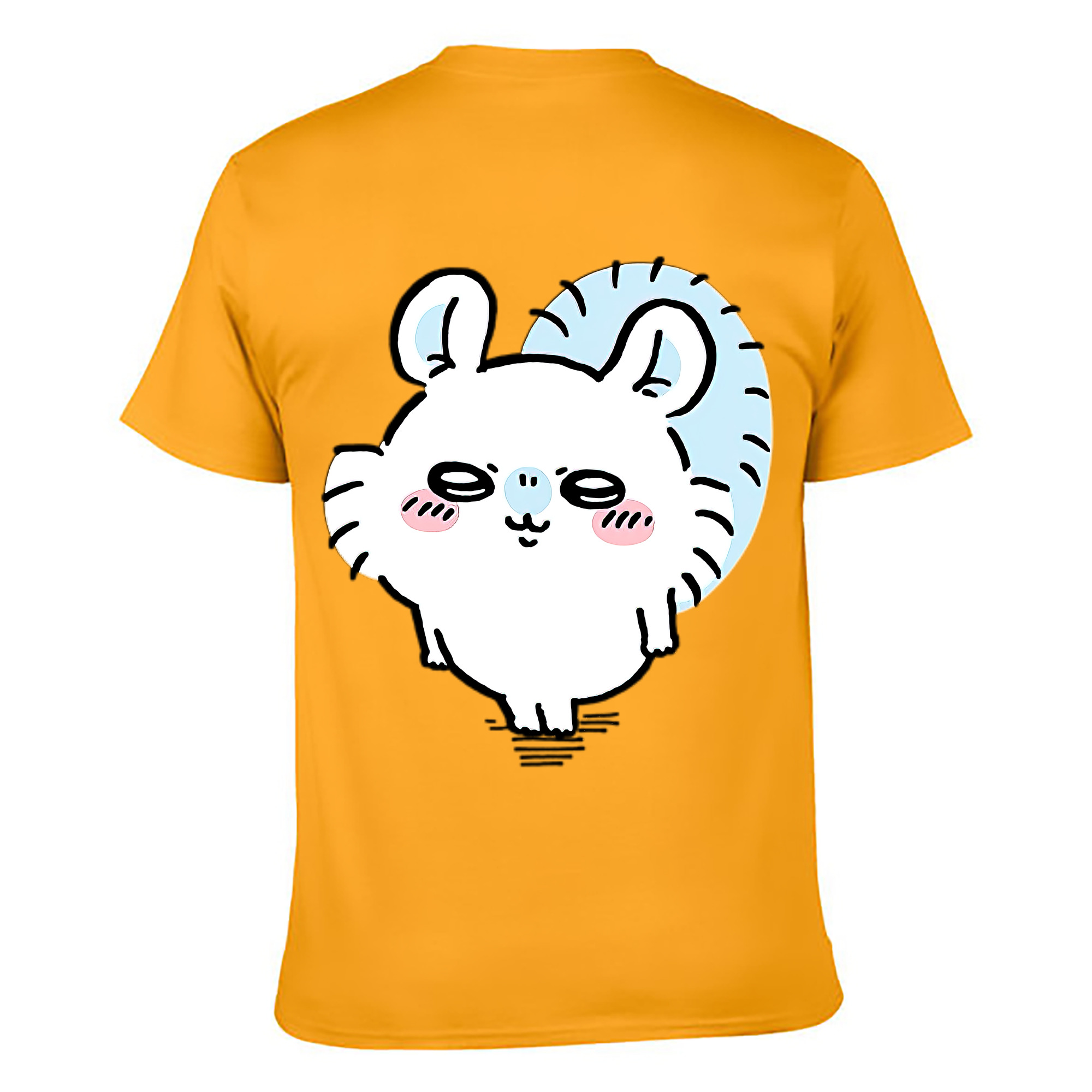 （画像用） ちいかわ モモンガ Chii-kawa Momonga レディース半袖Tシャツ(バックプリント)