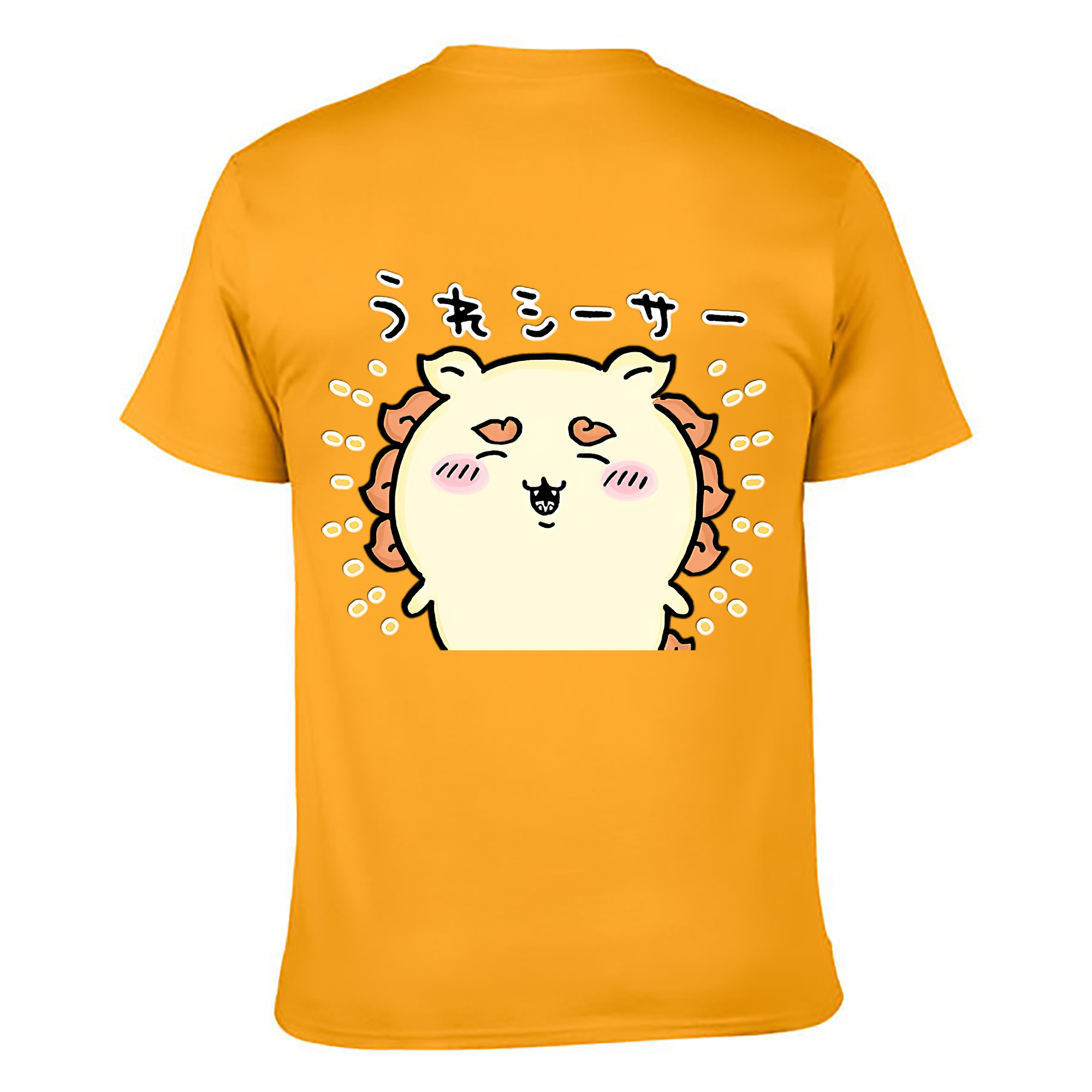 （画像用） ちいかわ シーサー Chii-kawa Shisa レディース半袖Tシャツ(バックプリント)