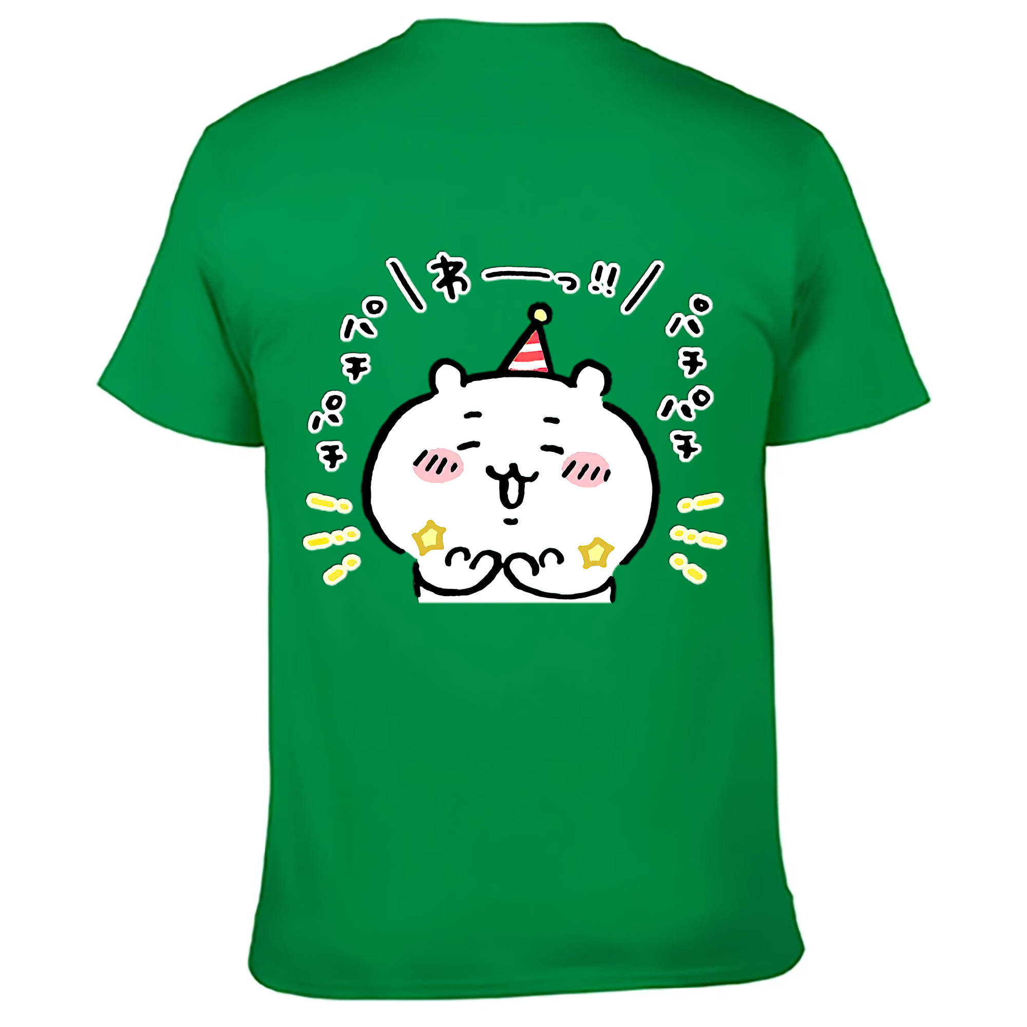 （画像用） ちいかわ ちいかわ Chii-kawa chiikawa レディース半袖Tシャツ(バックプリント)